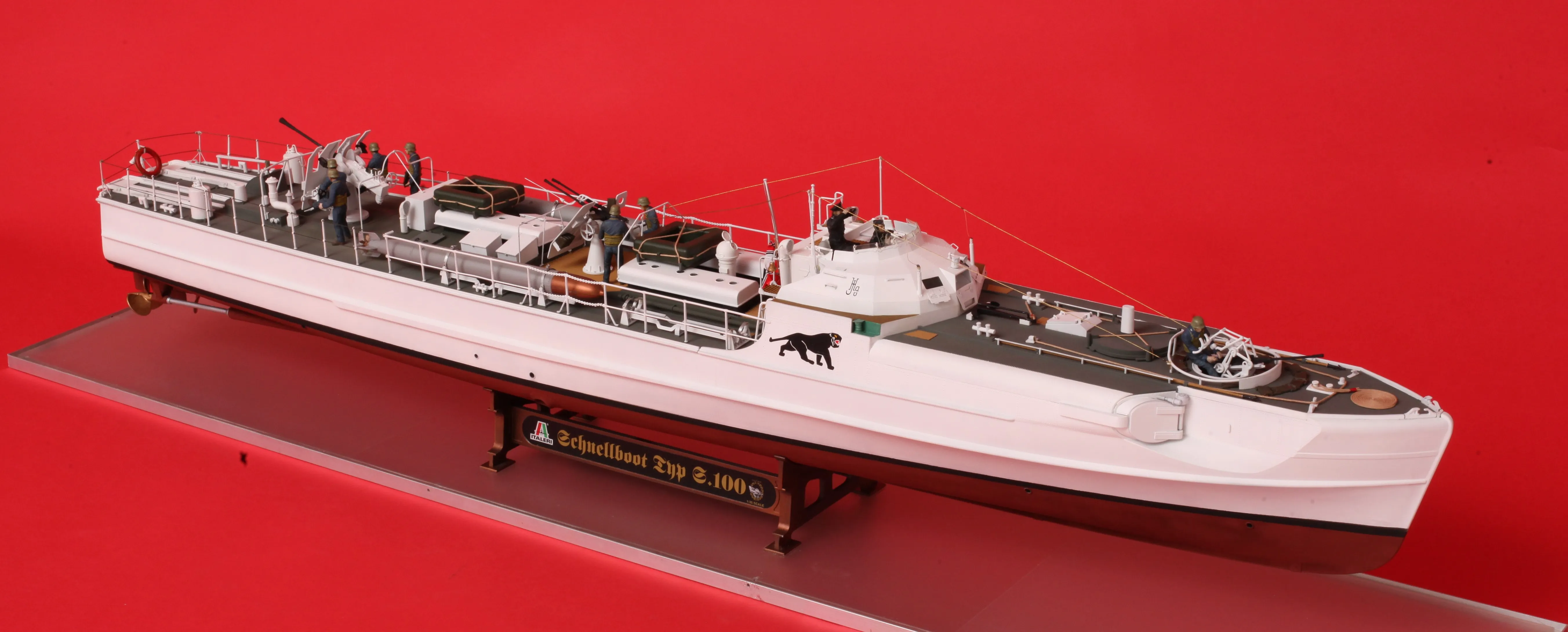 Модель корабля SCHNELLBOOT S – 100 - Верфь на Столе