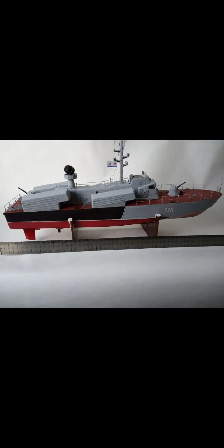 Модель корабля Ракетный катер проект 205 «Москит» - Верфь на Столе