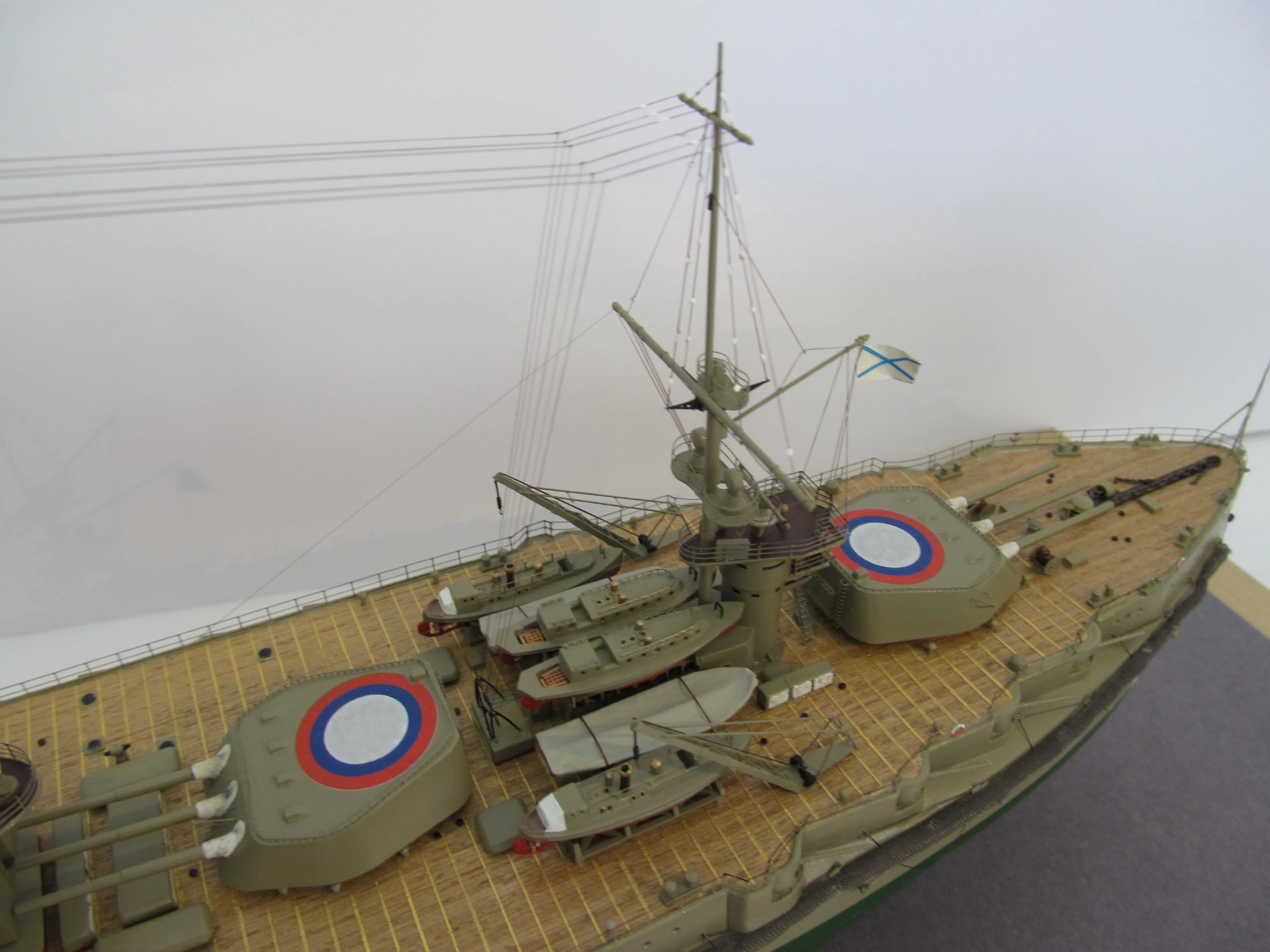 Модель корабля Линкор "Императрица_Екатерина" - Верфь на Столе
