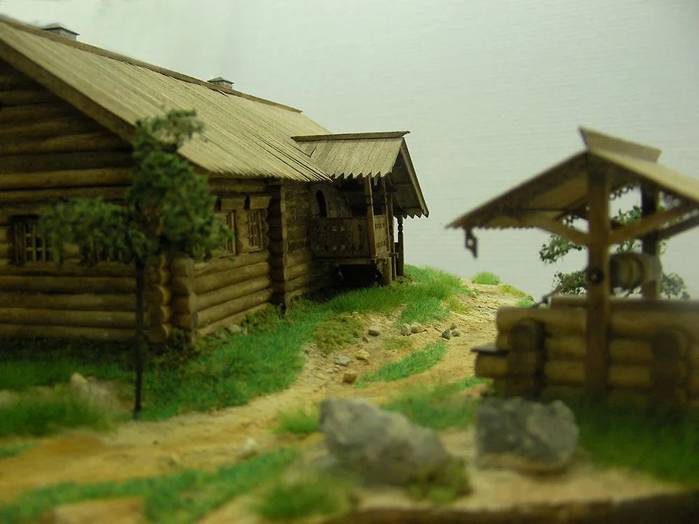 Домик Петра I из Архангельска XVIII век + (Расширенный набор для сборки)