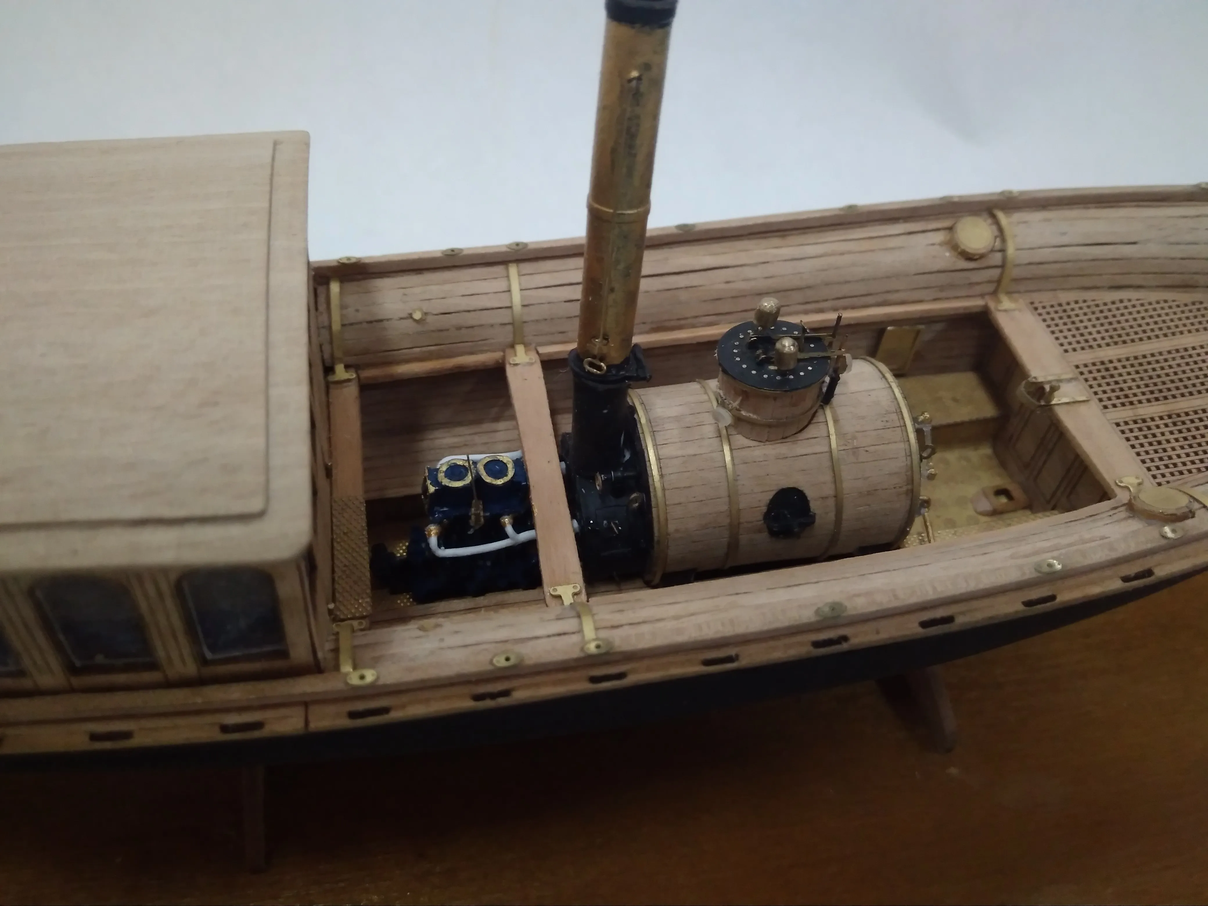 Модель корабля Императорский паровой катер «ДАГМАРЬ»  - Верфь на Столе