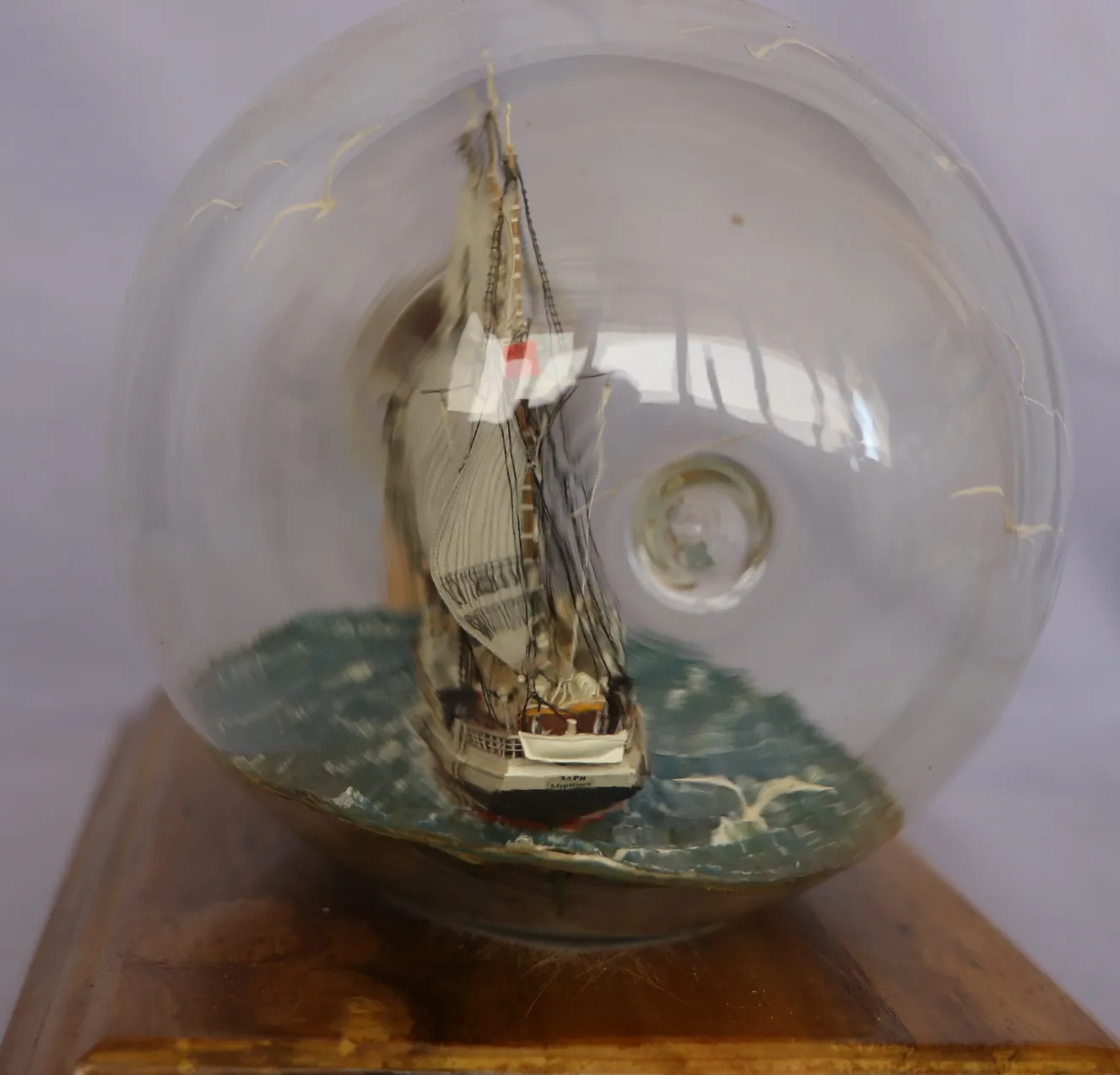 Модель корабля Шхуна "Заря" - Верфь на Столе