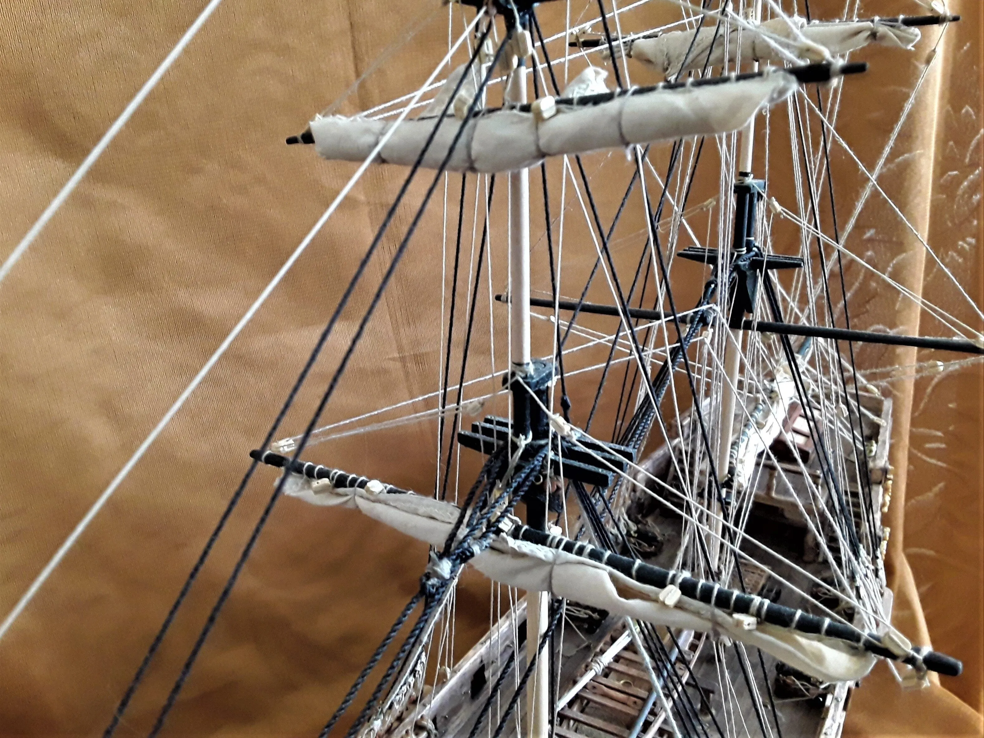 Модель корабля Бригантина "Zeus" - Верфь на Столе