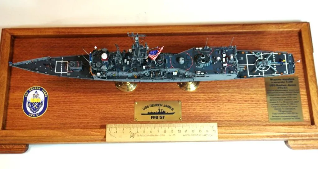 Модель корабля Фрегат Reuben James (FFG-57) - Верфь на Столе