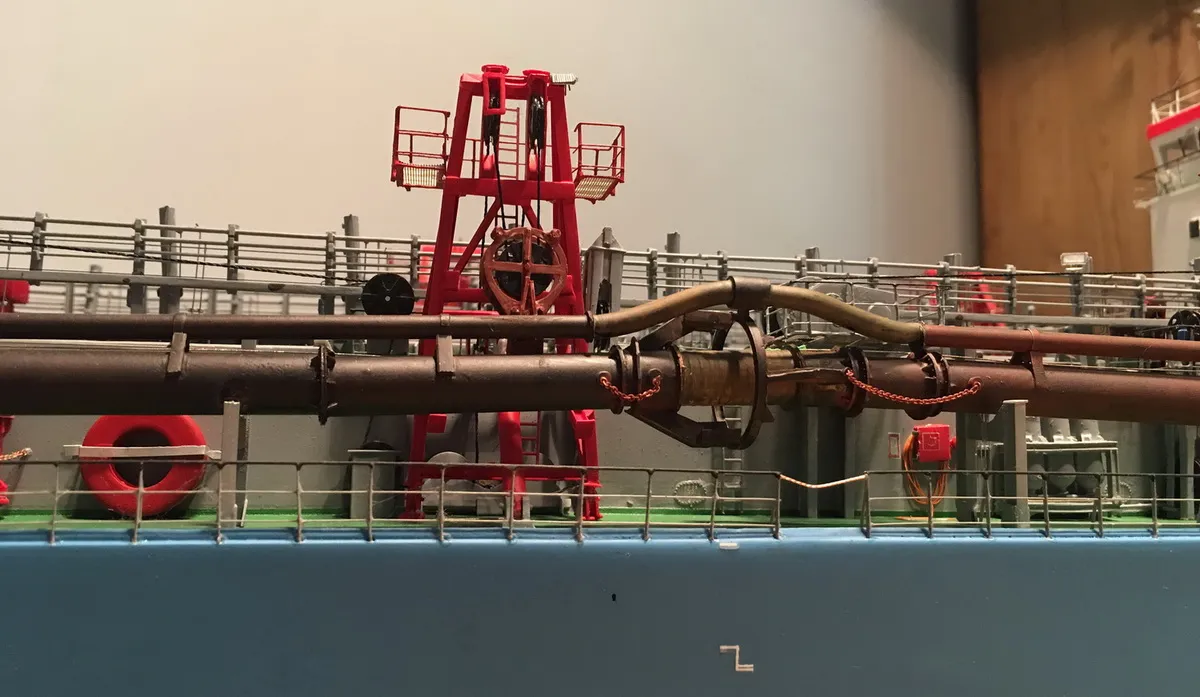 Модель корабля dredger "Josef Möbius" - Верфь на Столе