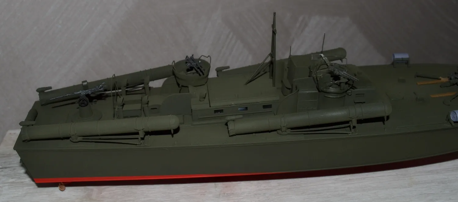 Модель корабля Торпедный катер "PT-109"   - Верфь на Столе