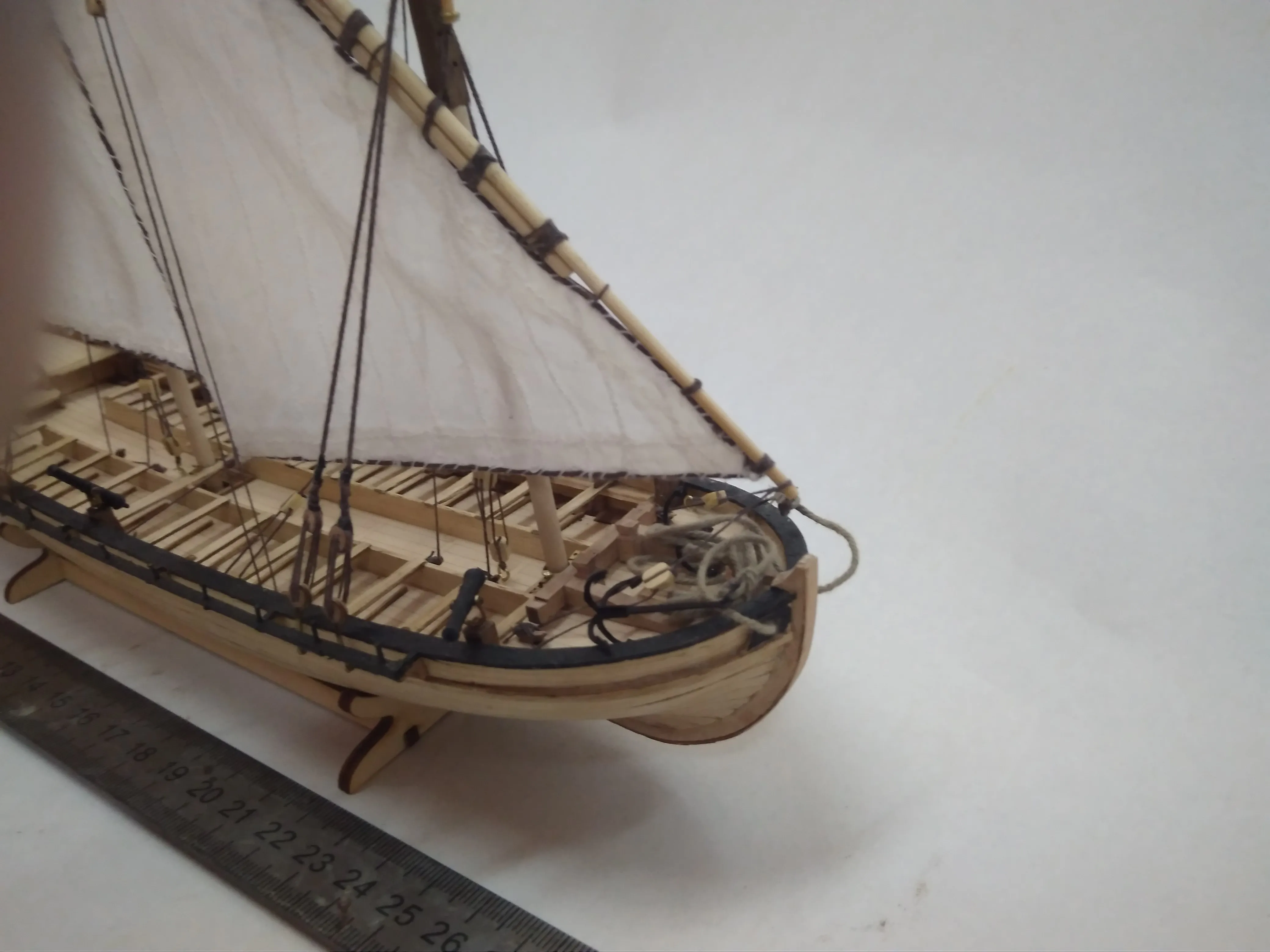 Модель корабля Дуббель - шлюпка - Верфь на Столе