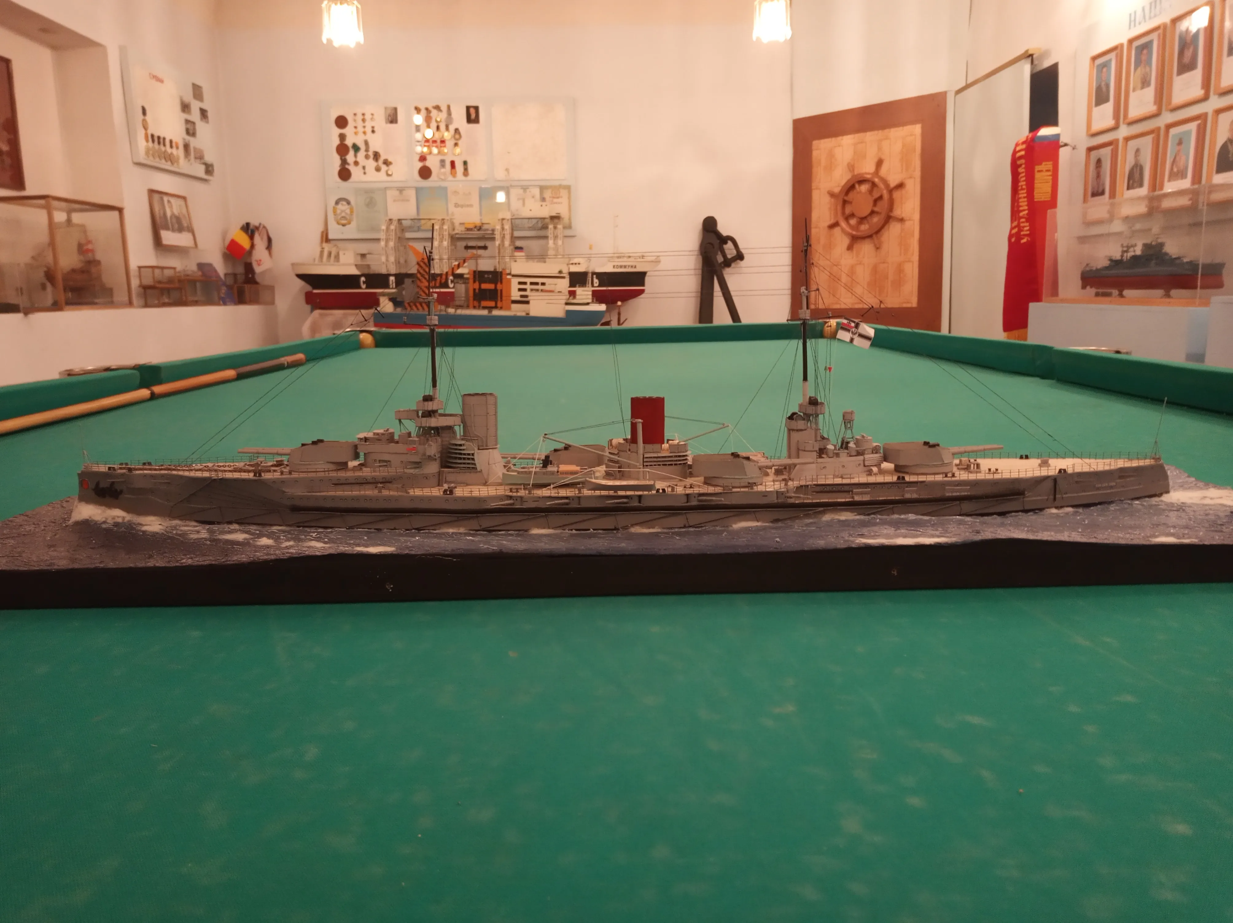 Модель корабля Линейный крейсер Фон дер Танн - Верфь на Столе