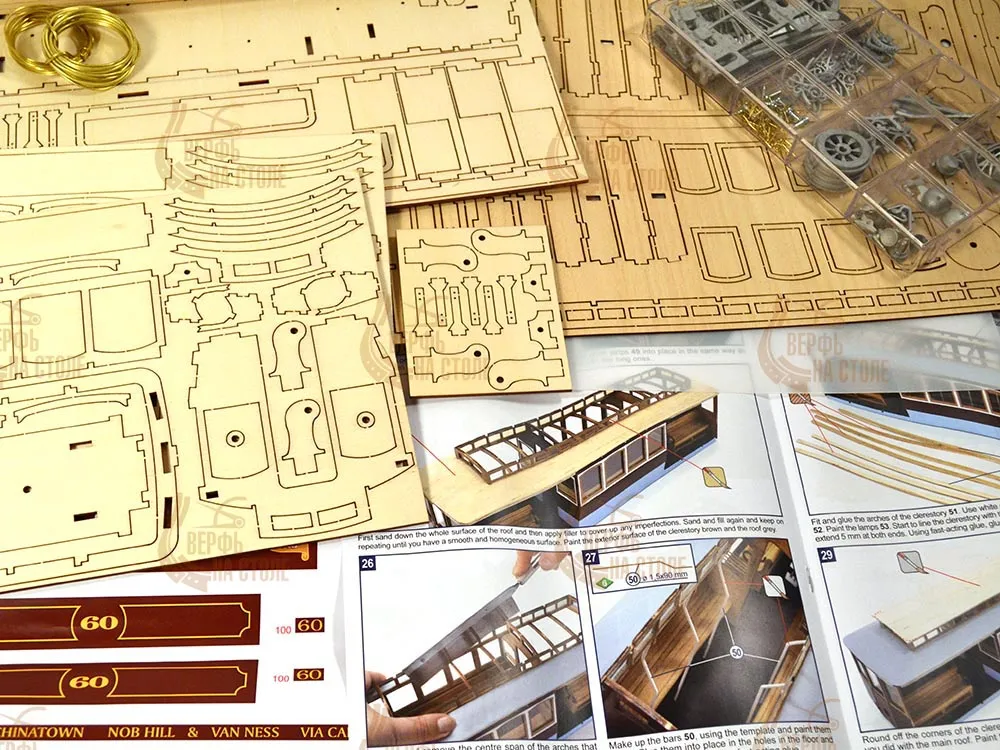 модель трамвая Модель трамвая SAN FRANCISCO