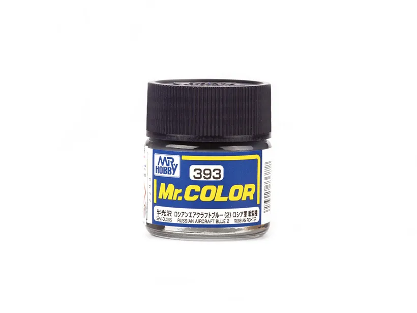 Краска Mr Color, русская синяя 2, полуматовая, C 393, 10 мл