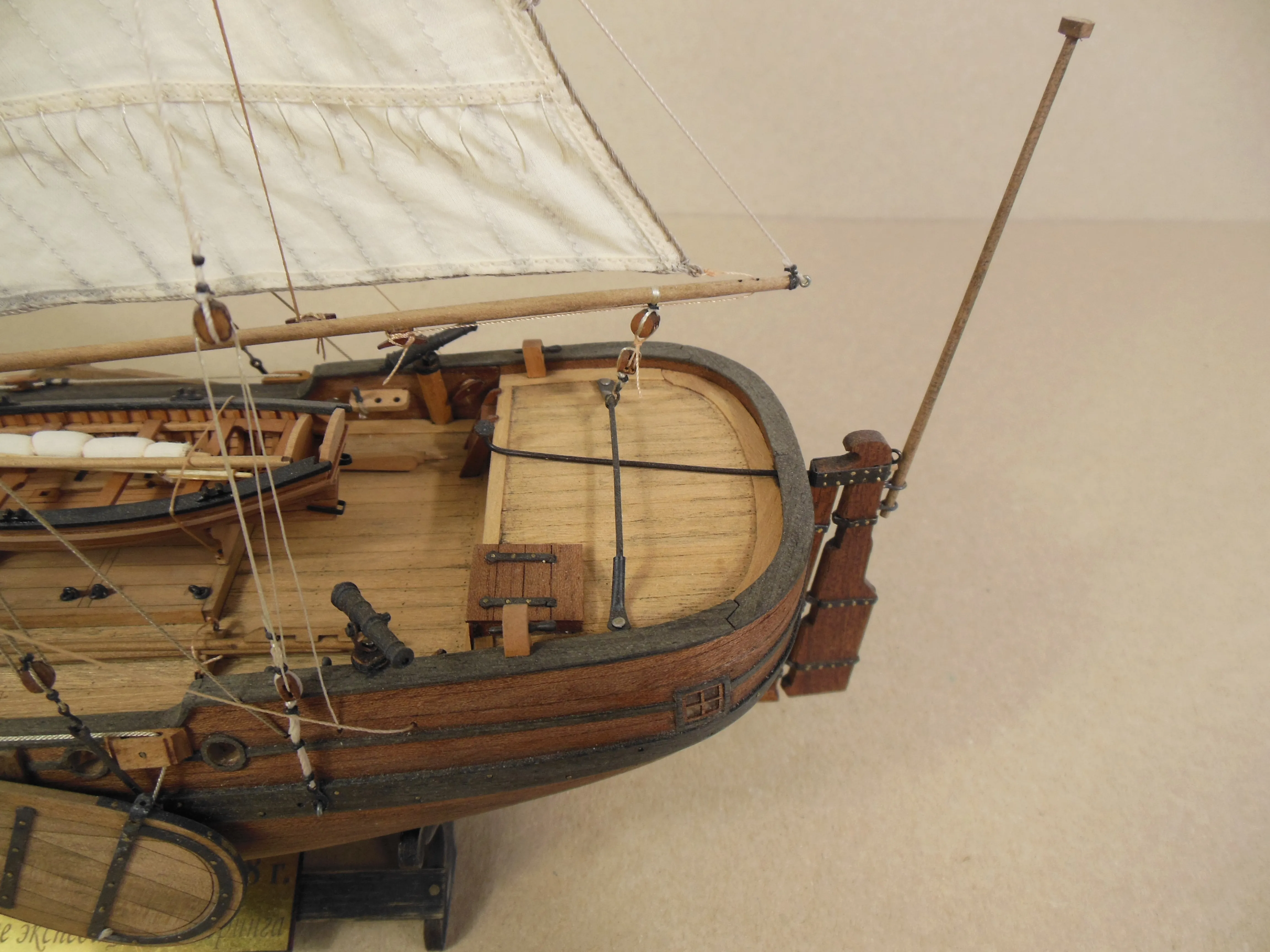 Модель корабля Бот «Св.Гавриил»  - Верфь на Столе