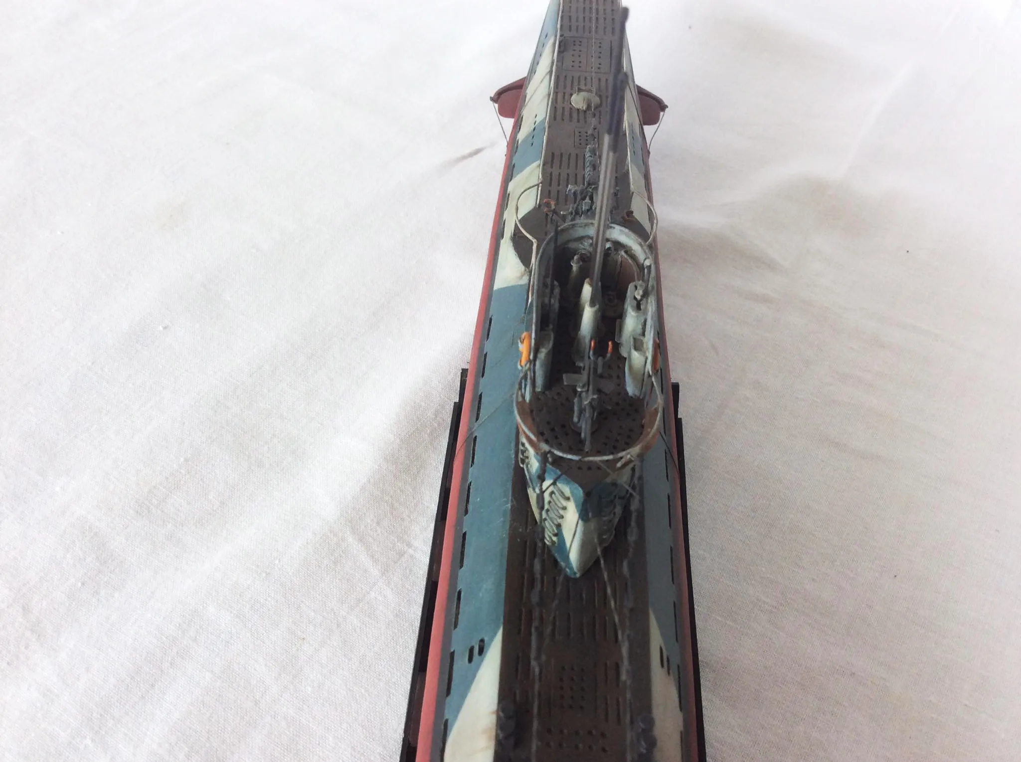 Модель корабля Океанская подводная лодка типа I U-25 - Верфь на Столе