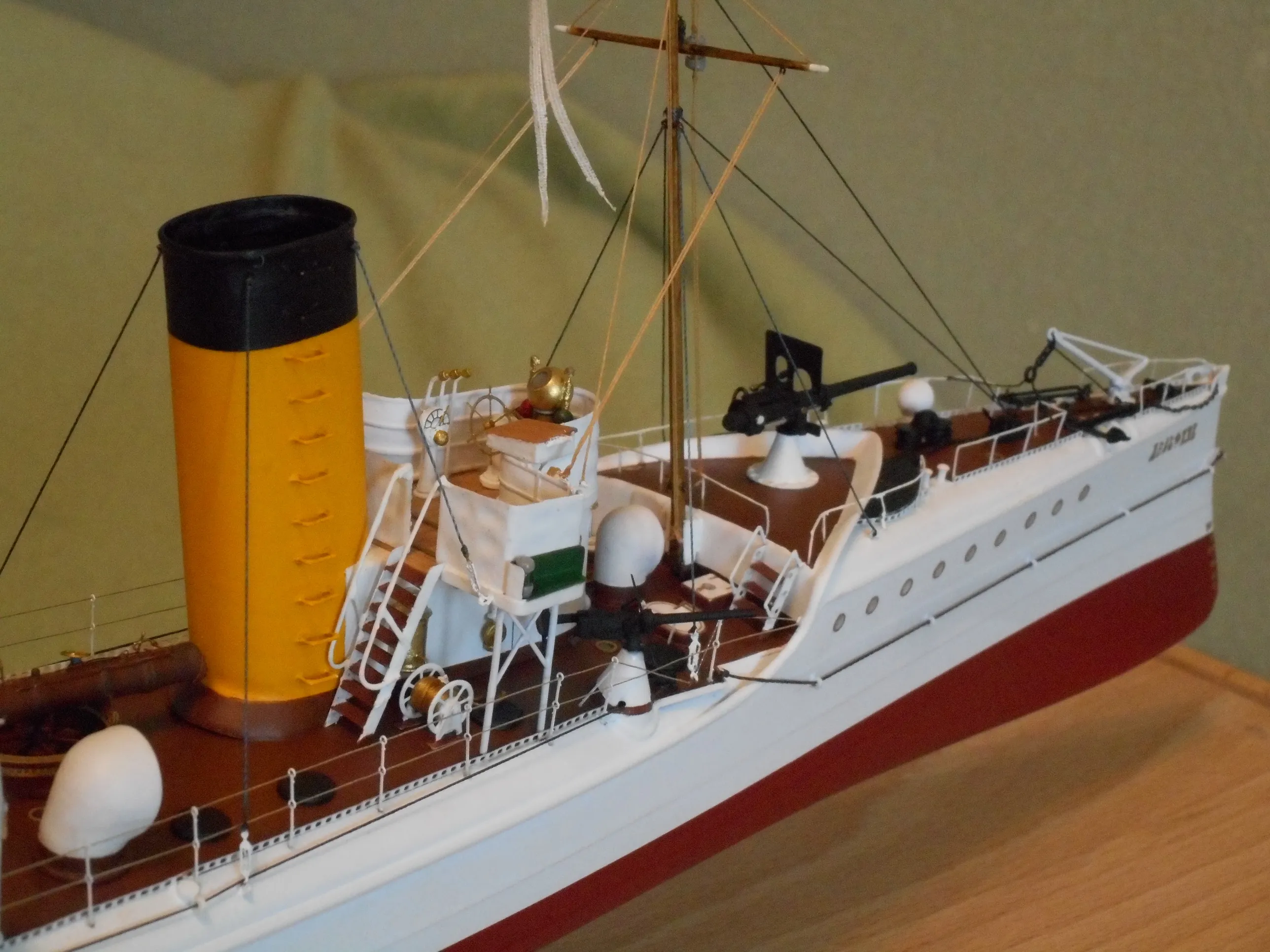 Модель корабля Эскадренный миноносец "Дельфин" - Верфь на Столе