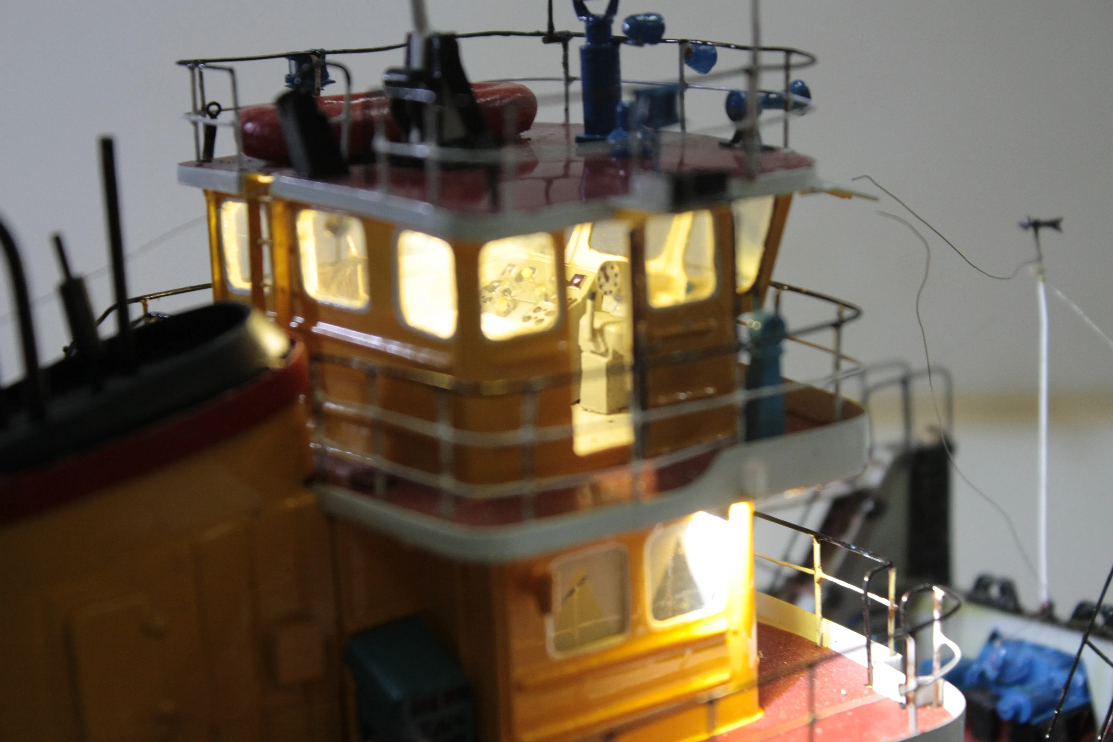 Модель корабля Буксир-толкач Шлюзовой-121 - Верфь на Столе