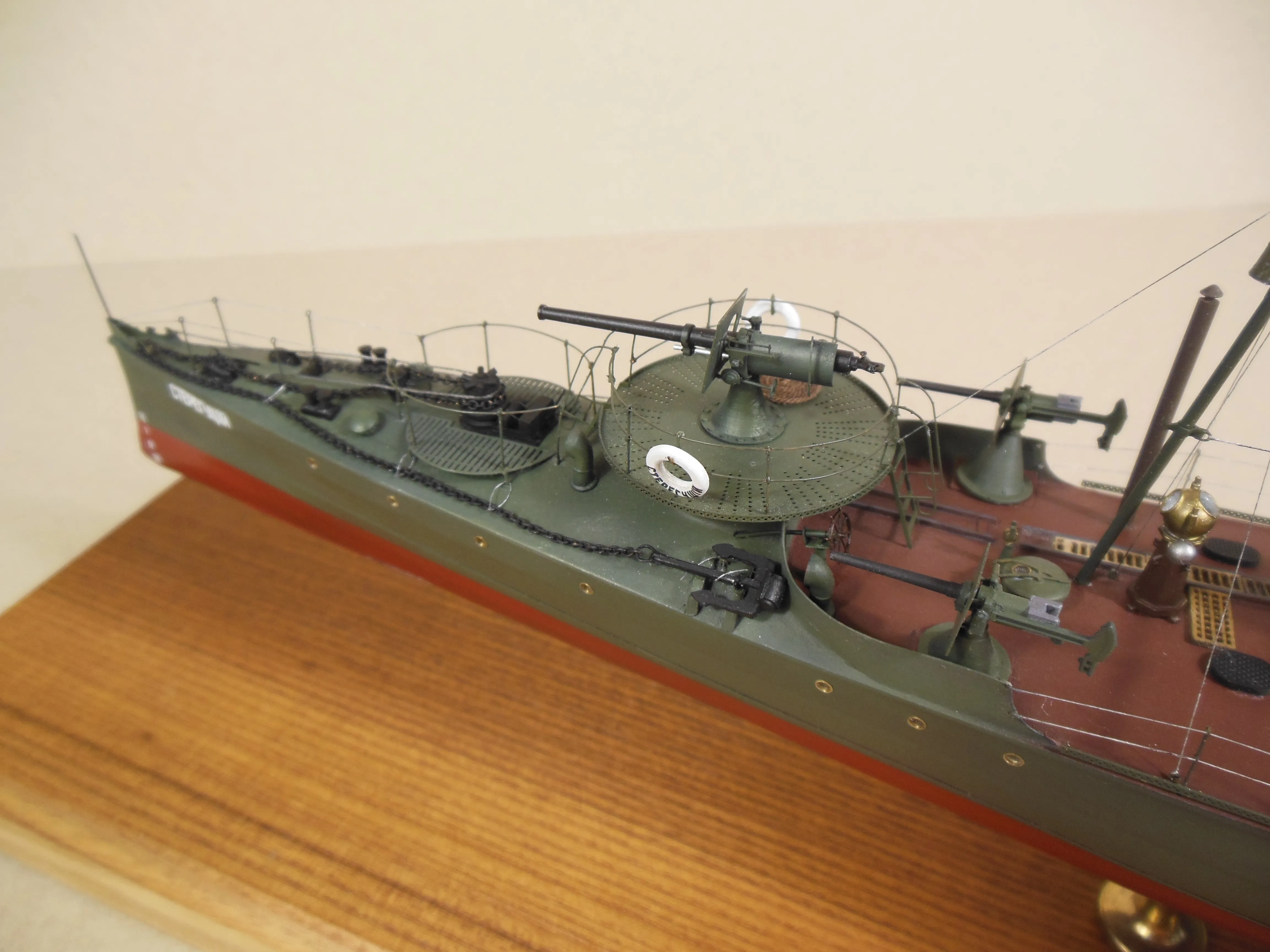 Модель корабля Миноносец «Стерегущий» 1904г. - Верфь на Столе