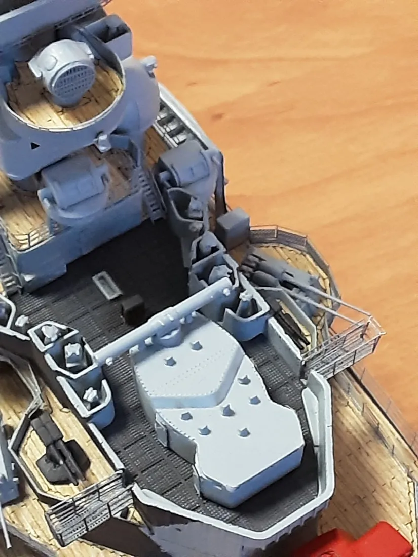 Модель корабля Admiral Hipper - Верфь на Столе