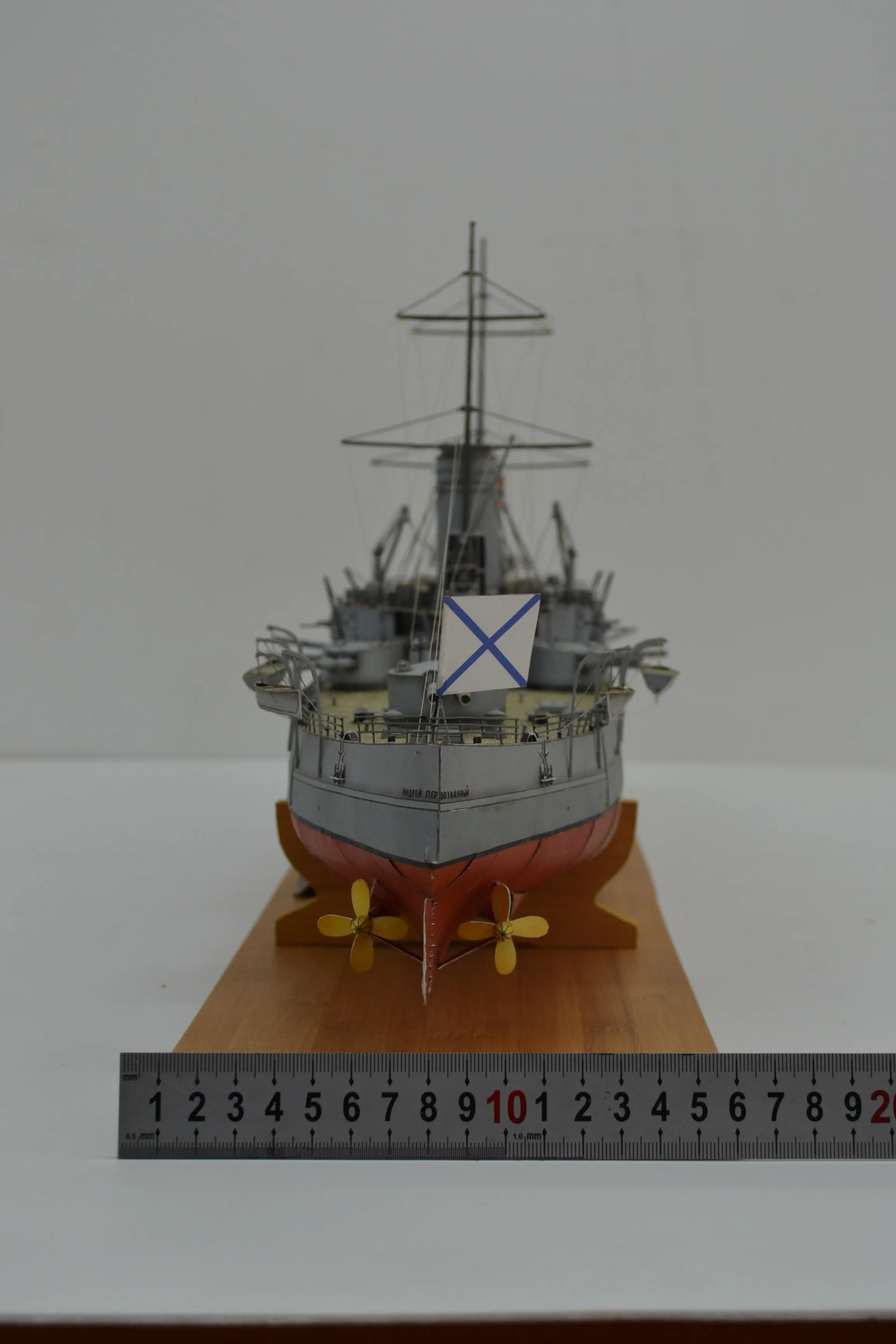 Модель корабля Броненосец «Андрей Первозванный» - Верфь на Столе
