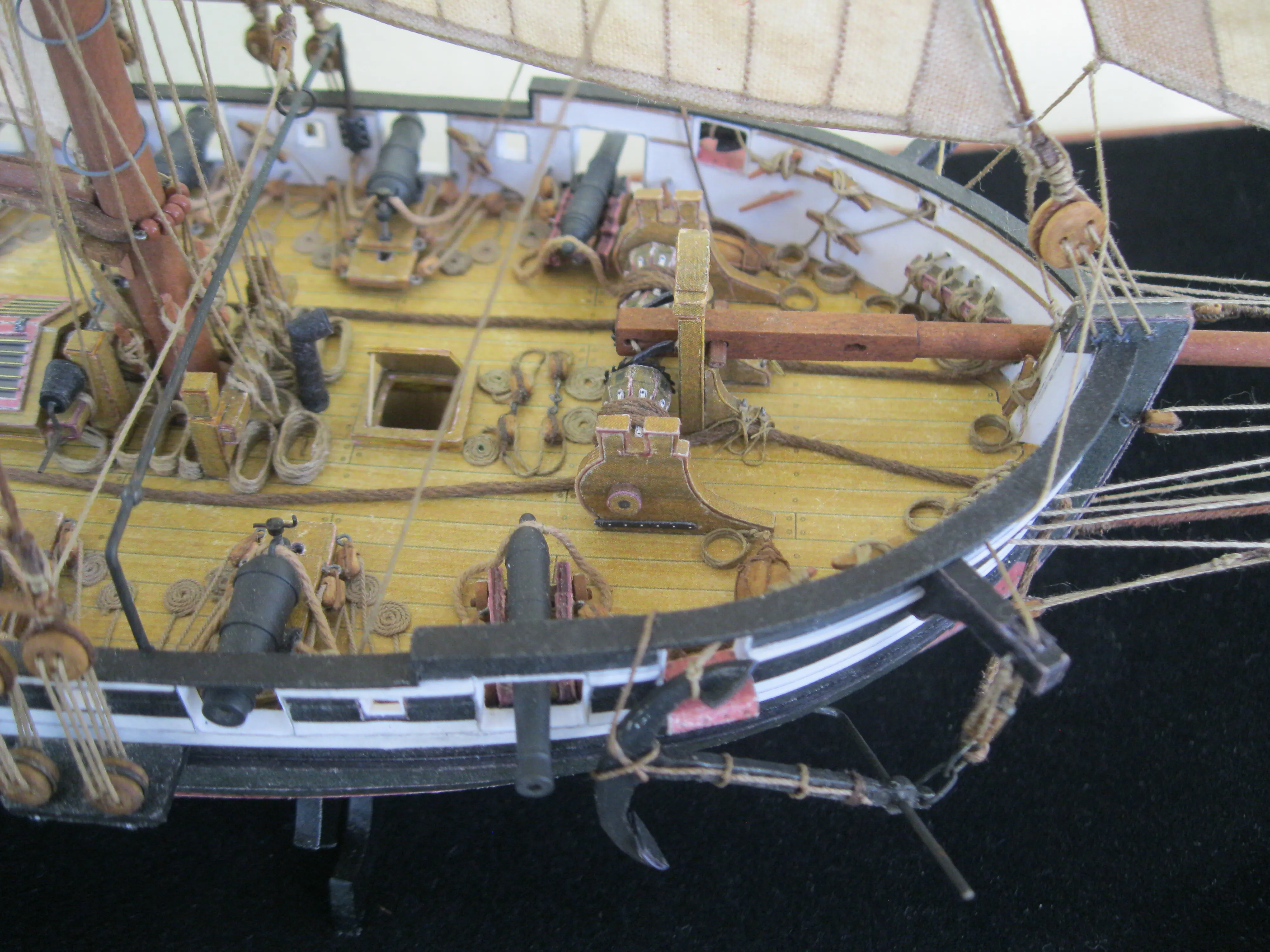 Модель корабля Тендер „Поспешный” - Верфь на Столе