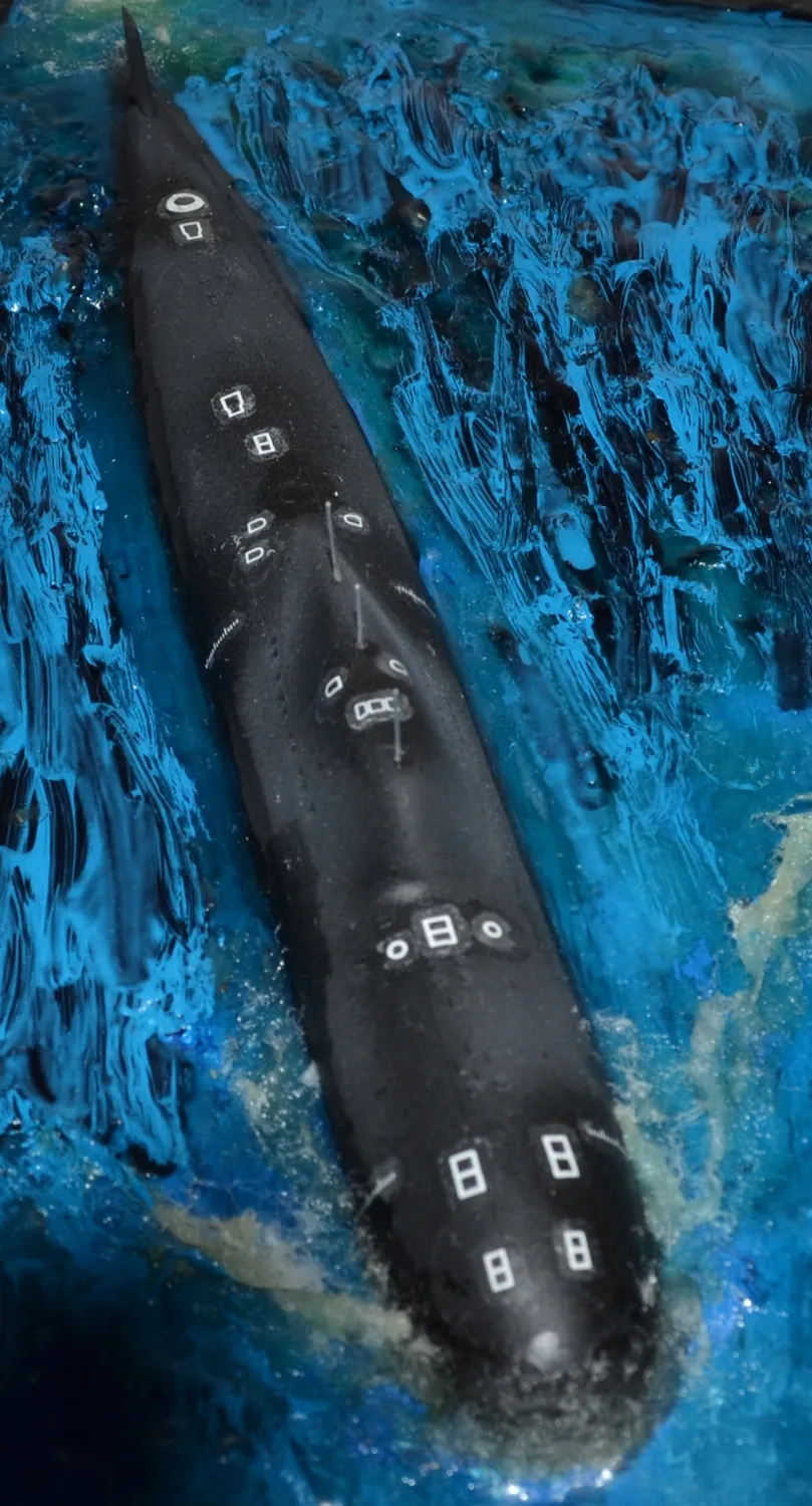 Модель корабля АПЛ проект 705 "Альфа"   - Верфь на Столе