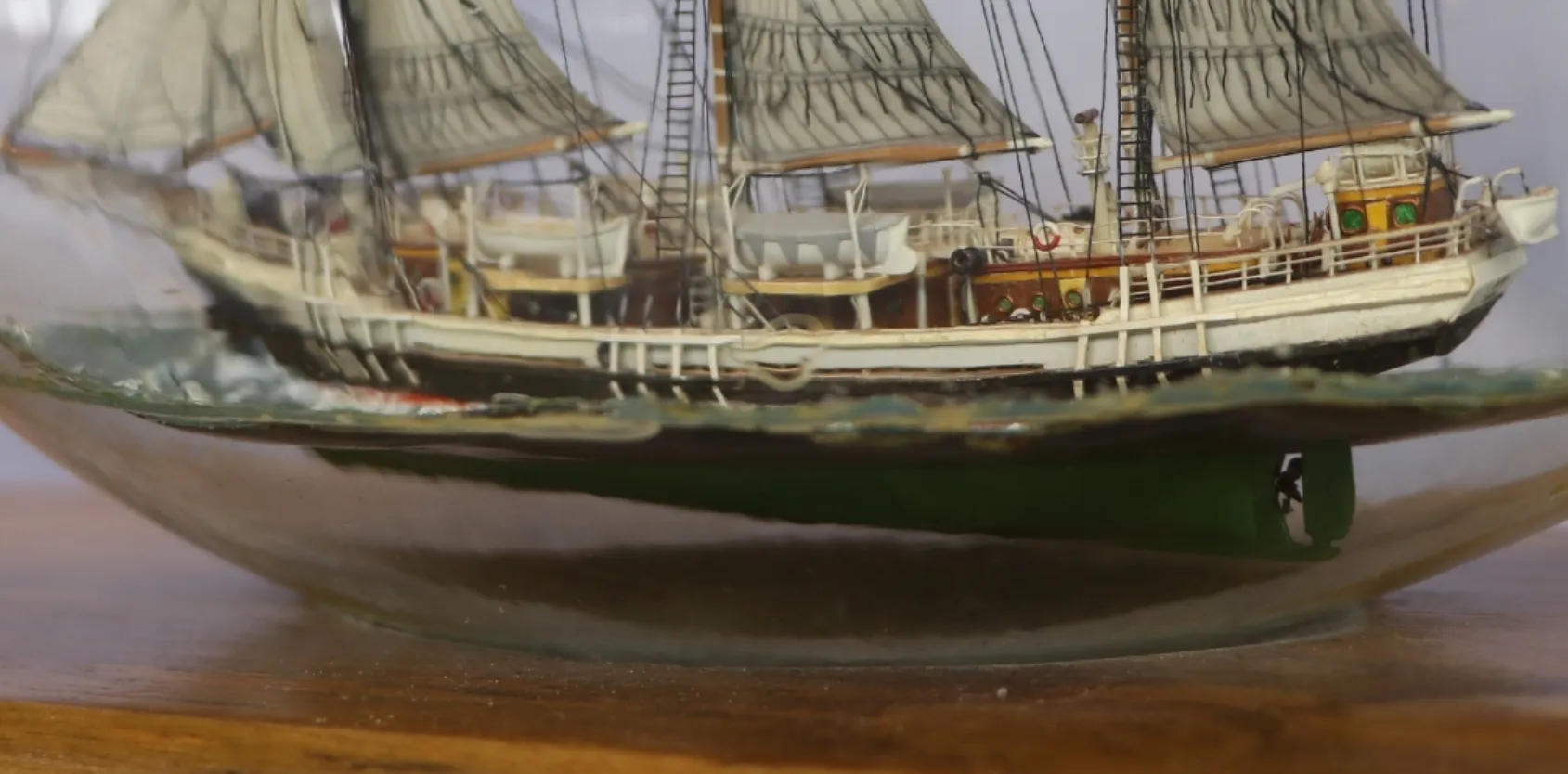 Модель корабля Шхуна "Заря" - Верфь на Столе