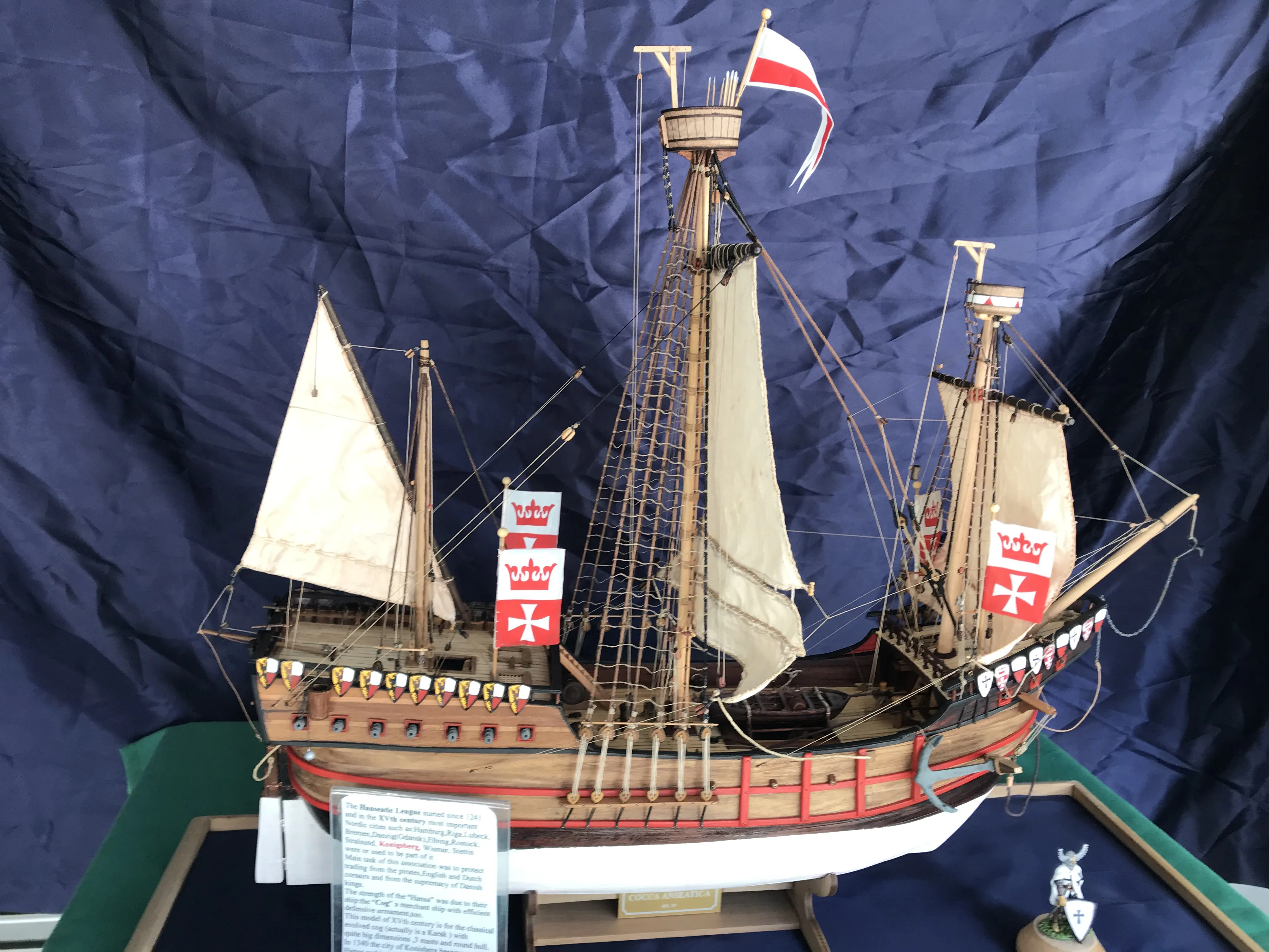 Модель корабля COG OF HANSA LEAGUE (or Cog from Kaliningrad) - Верфь на Столе