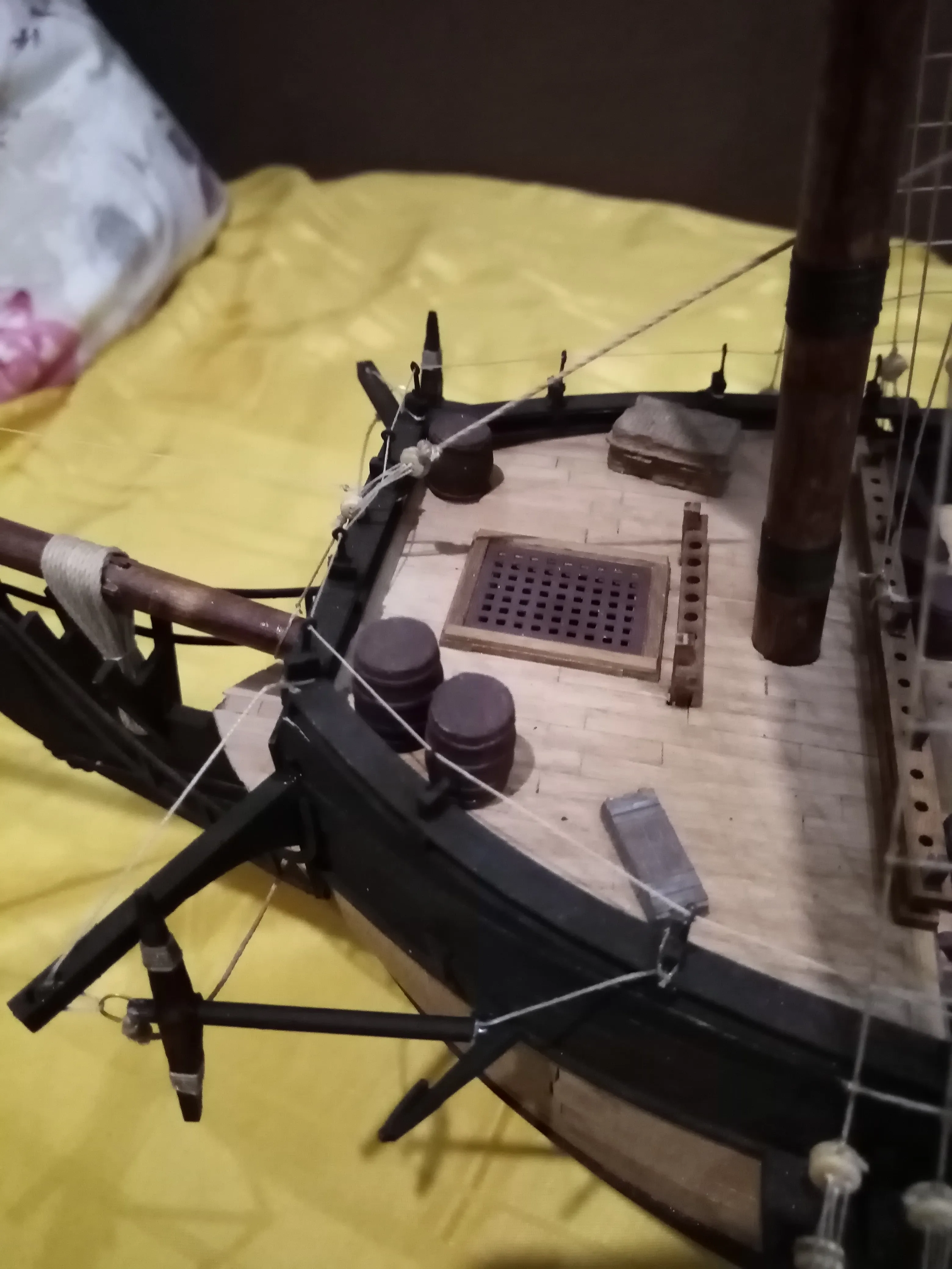 Модель корабля Галеон "Чёрная Жемчужина" - Верфь на Столе