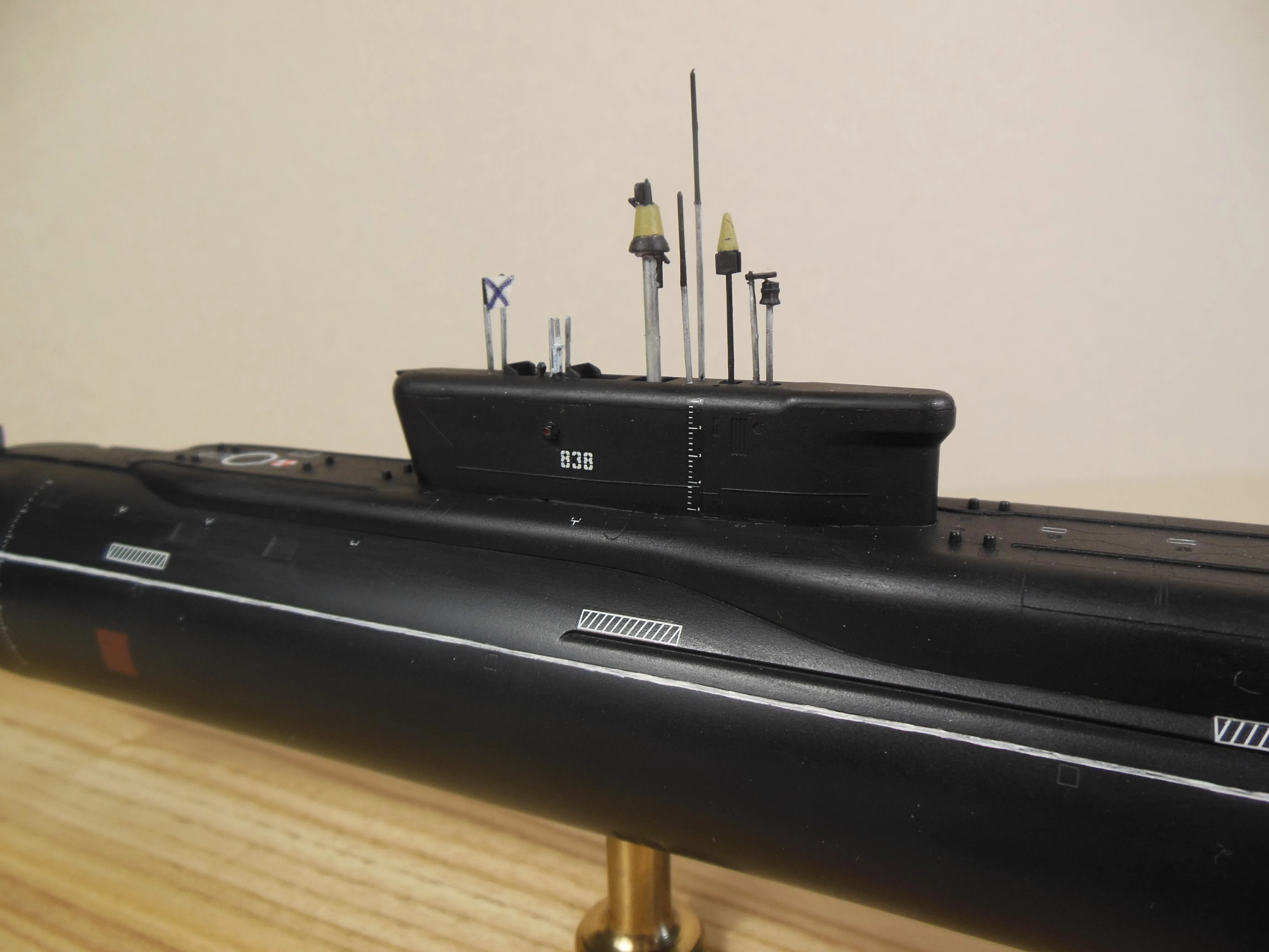 Модель корабля Атомная подводная лодка «Юрий Долгорукий» - Верфь на Столе