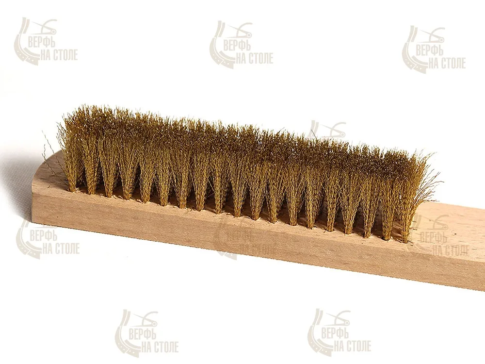 Щетка ювелирная латунная