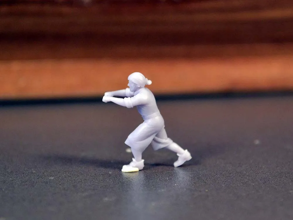 Фигурка матроса за вращением брашпиля, 25 мм