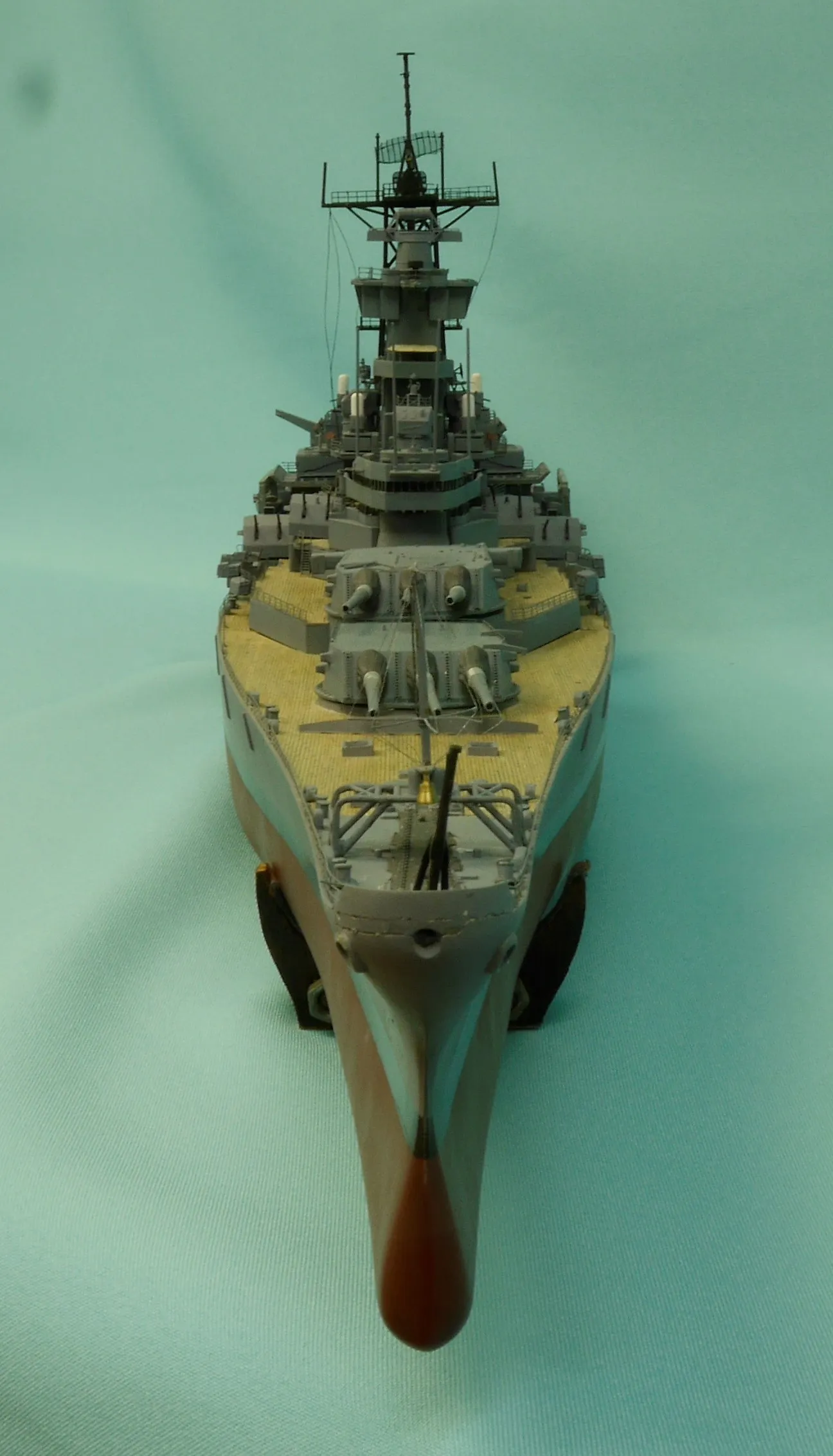 Модель корабля USS «New Jersey» (BB-62) - Верфь на Столе