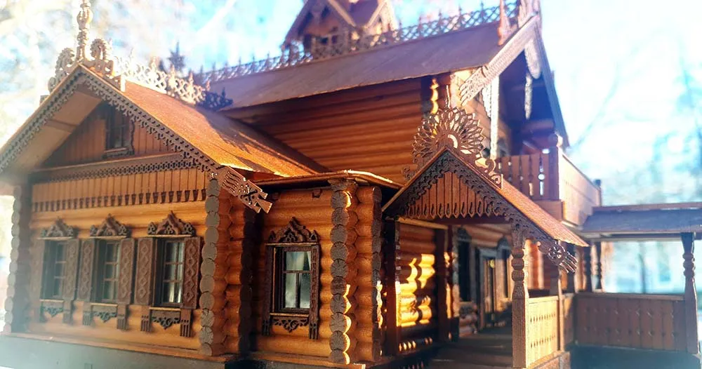Загородный летний дом, , 2880 деталей Загородный летний дом, , 2880 деталей