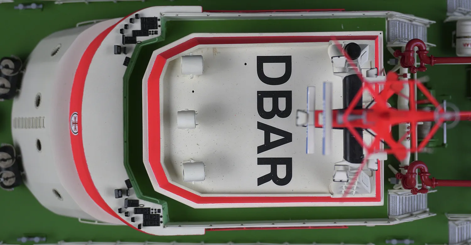 Модель корабля Cпасательный крейсер «HERMANN MARWEDE» - Верфь на Столе