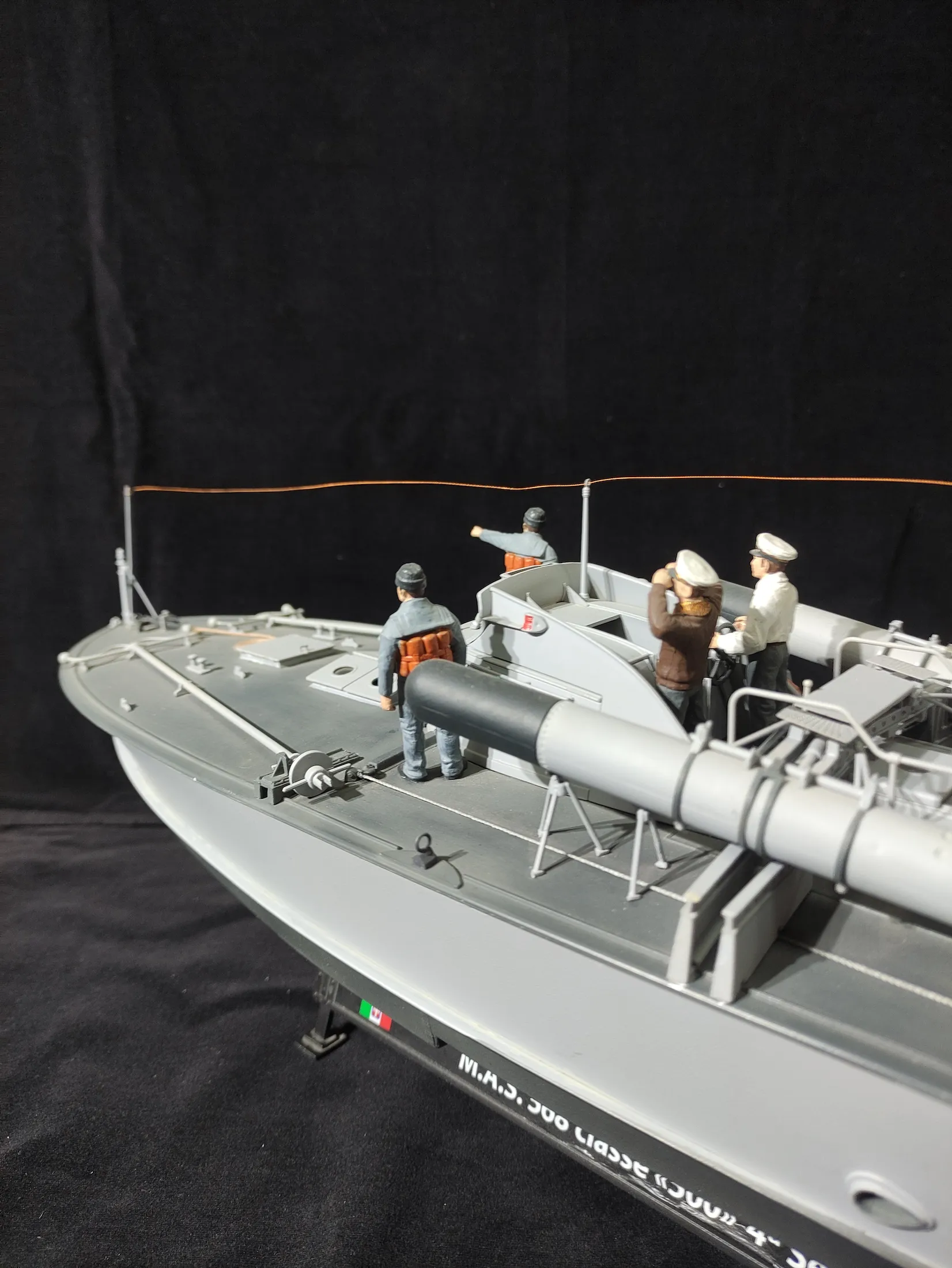 Модель корабля M.A.S. 568 4A Serie Torpedo Boat - Верфь на Столе