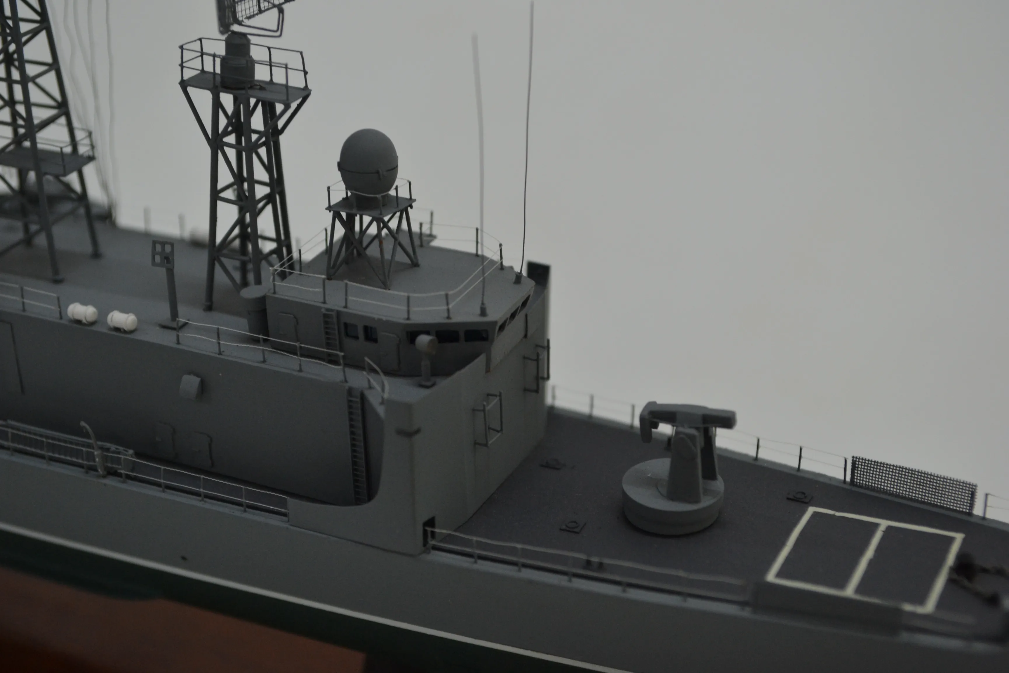 Модель корабля Фрегат FFG-9 «Уодсуорт» - Верфь на Столе