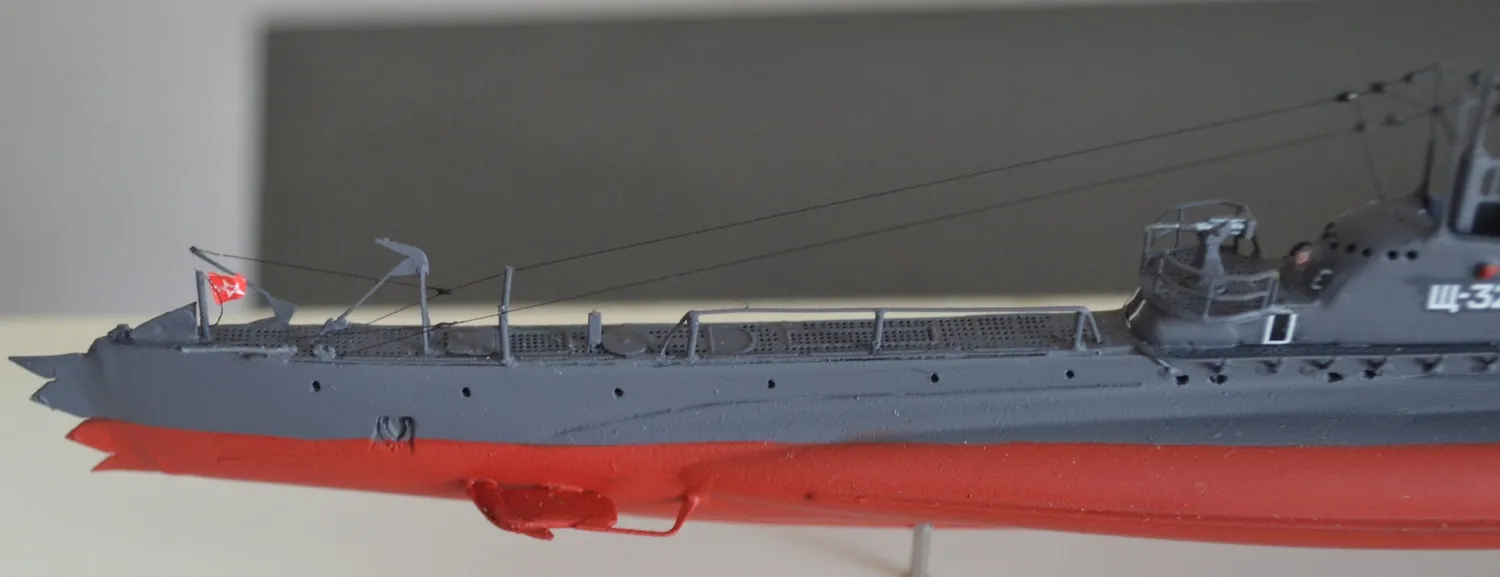 Модель корабля Подводная лодка типа Щука  "323" - Верфь на Столе