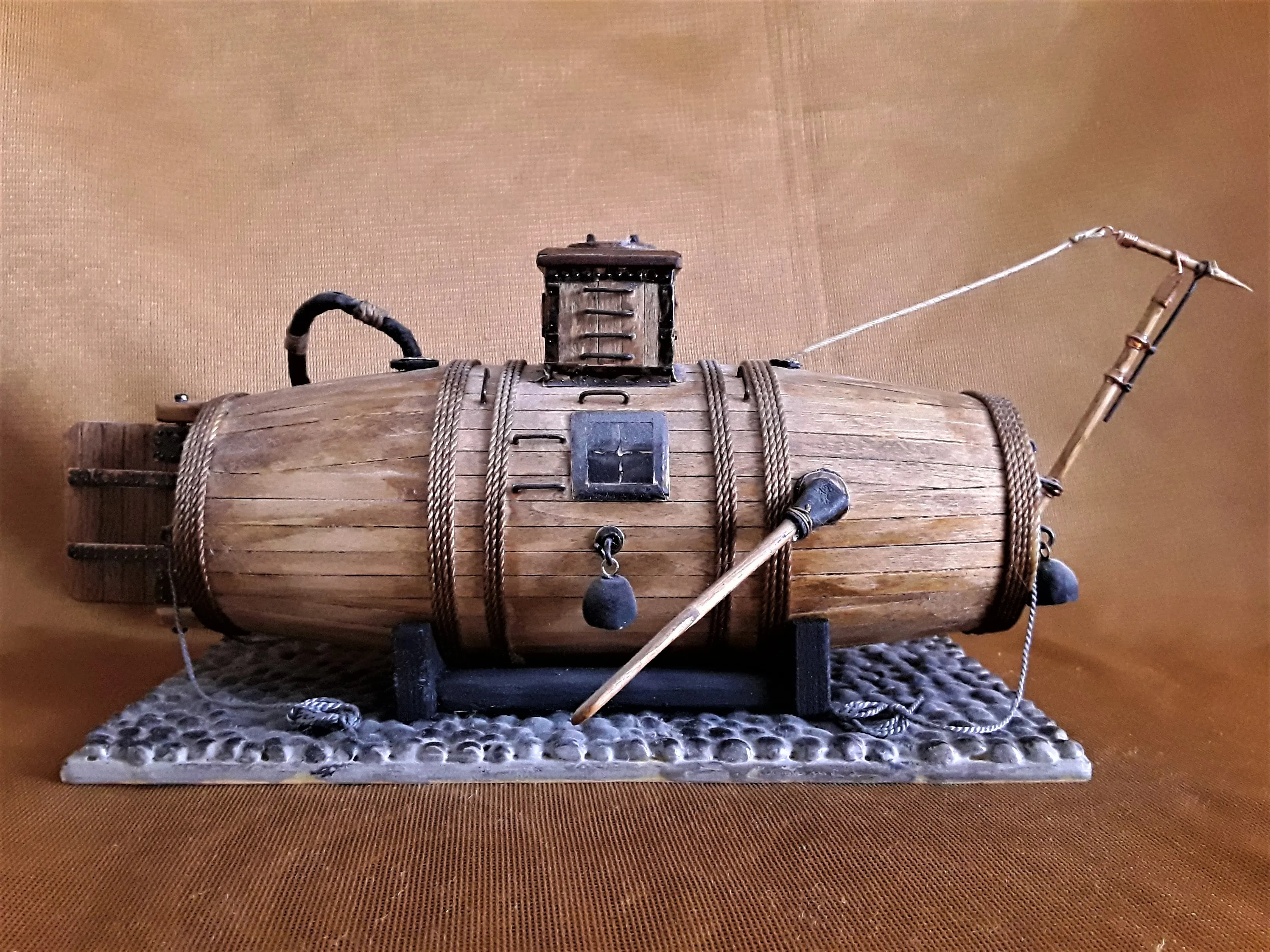 Модель корабля Потаенное судно Никонова - Верфь на Столе