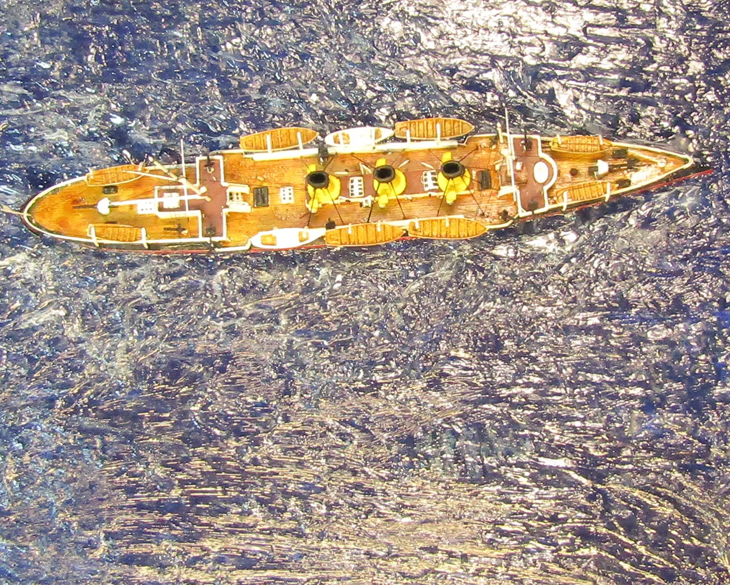 Модель корабля Бронепалубный крейсер «Светлана» 1898 г. - Верфь на Столе