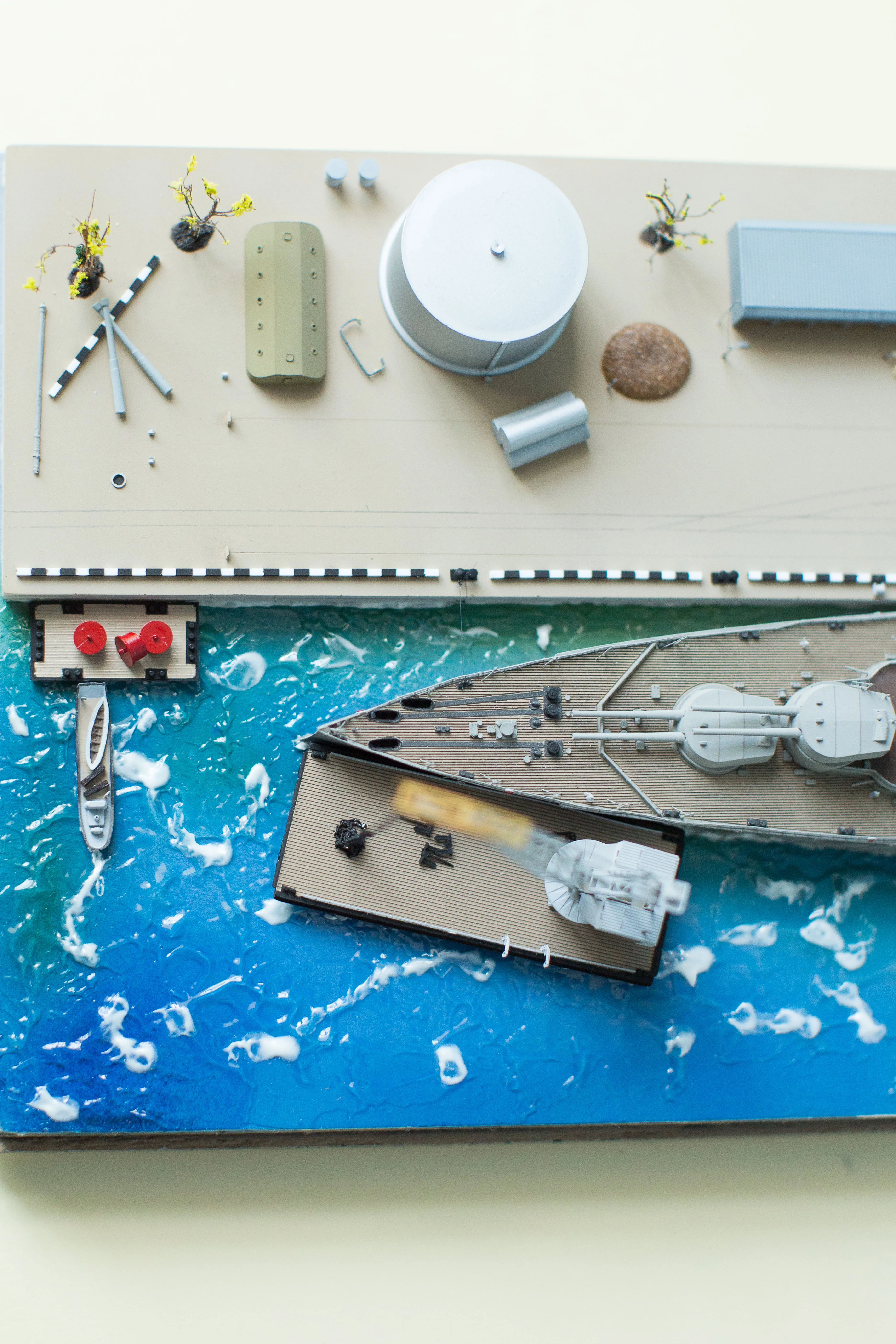 Модель корабля Линкор "Кинг Георг V" - Верфь на Столе