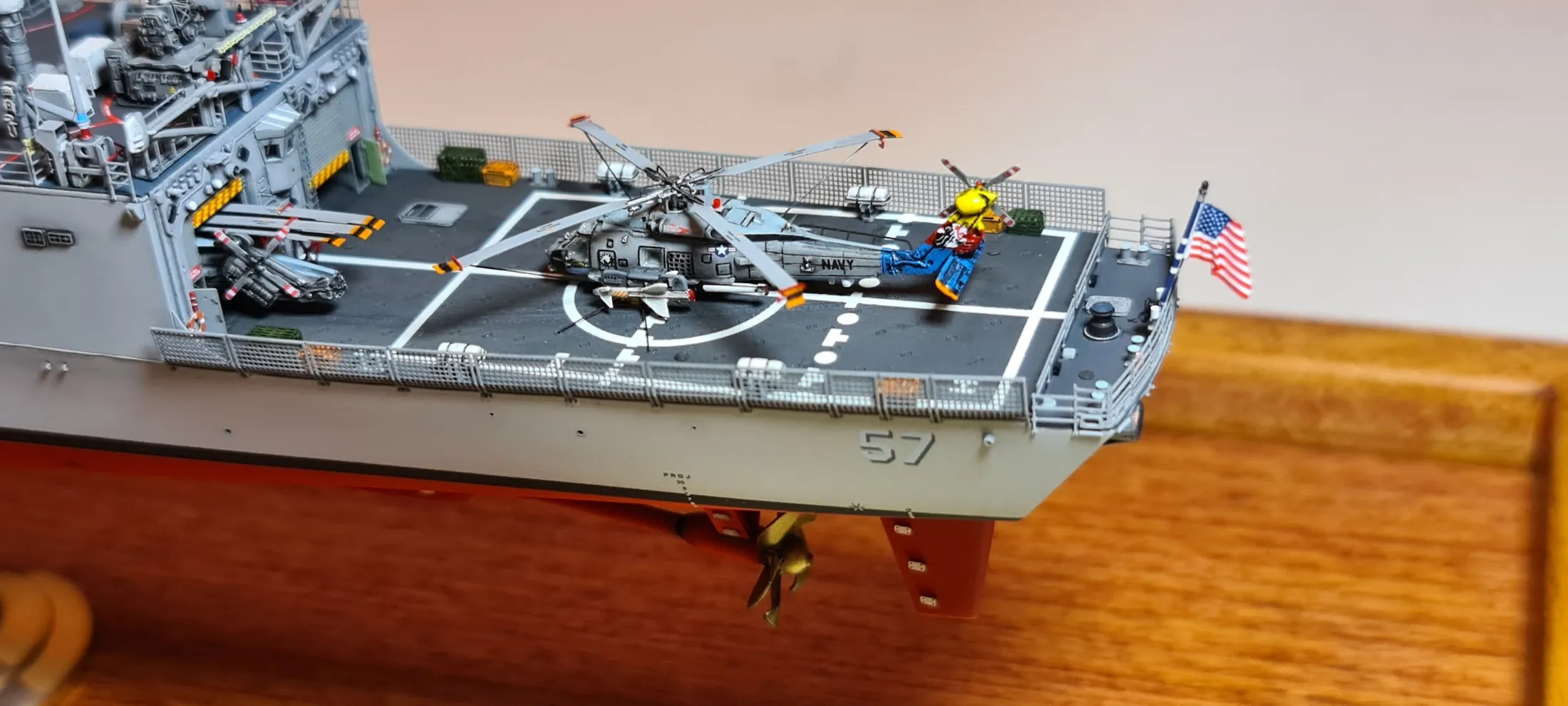 Модель корабля Фрегат Reuben James (FFG-57) - Верфь на Столе