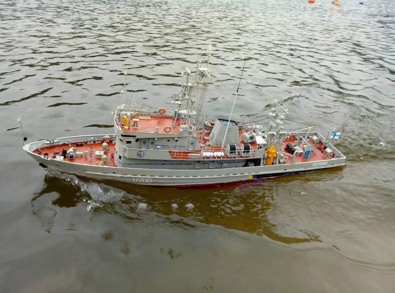 Модель корабля Водолазный бот проекта 535 типа "Краб"  - Верфь на Столе