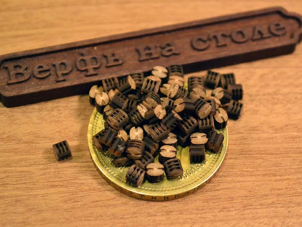 Блок, трёхшкивный, груша, 3,5 мм, 10 шт