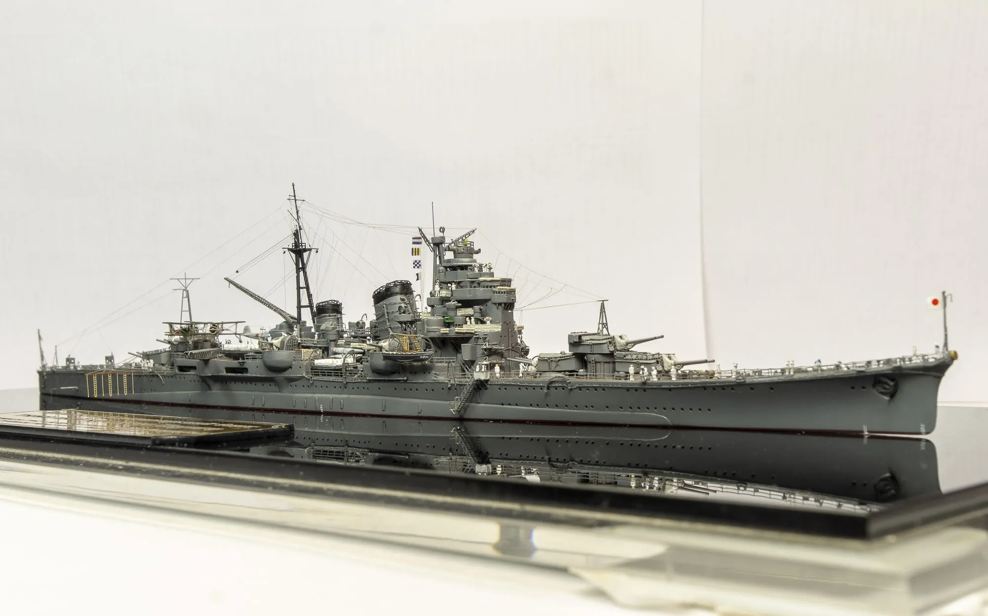 Модель корабля Тяжелый крейсер Haguro 1942 - Верфь на Столе