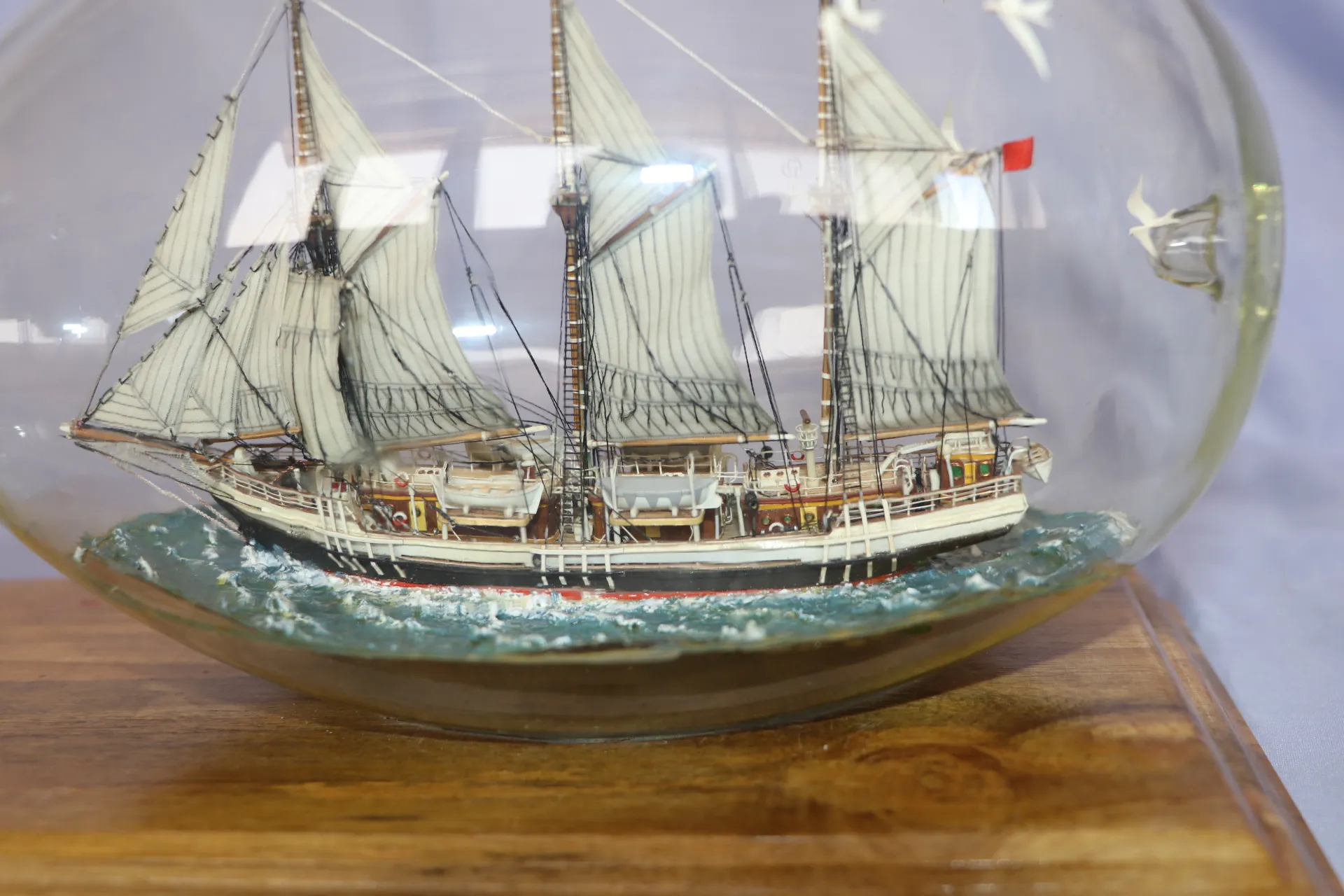 Модель корабля Шхуна "Заря" - Верфь на Столе