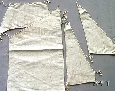 Паруса для модели яхты YACHT D'ORO