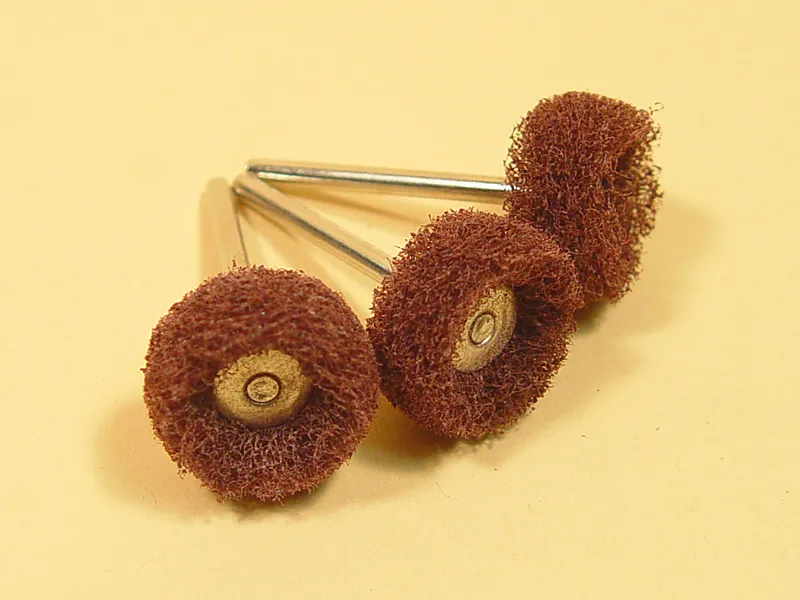 Диск полировальный, полимер, 22 мм, коричневый 320, 3 шт JAS