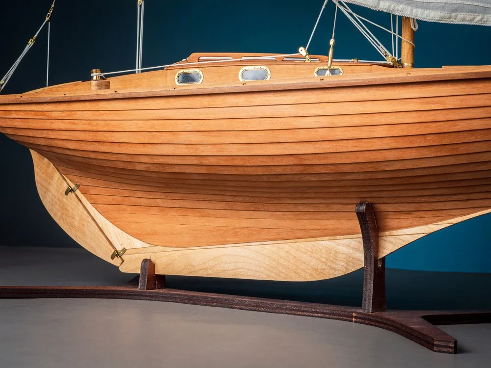 Модель Яхта Folkboat, комплектация Продвинутая Модель Яхта Folkboat, комплектация Продвинутая
