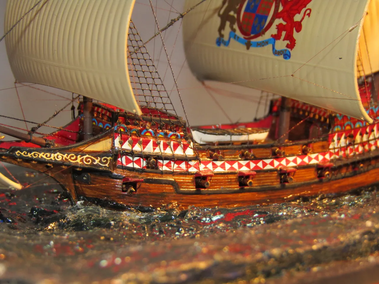 Модель корабля HMS “Revenge” 1577 - Верфь на Столе