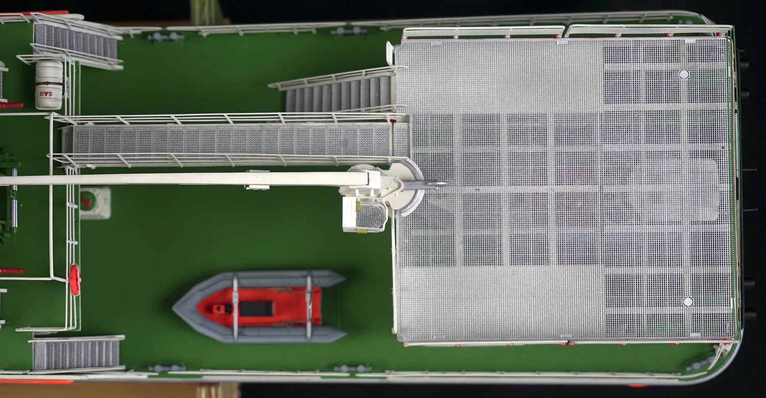 Модель корабля Cпасательный крейсер «HERMANN MARWEDE» - Верфь на Столе