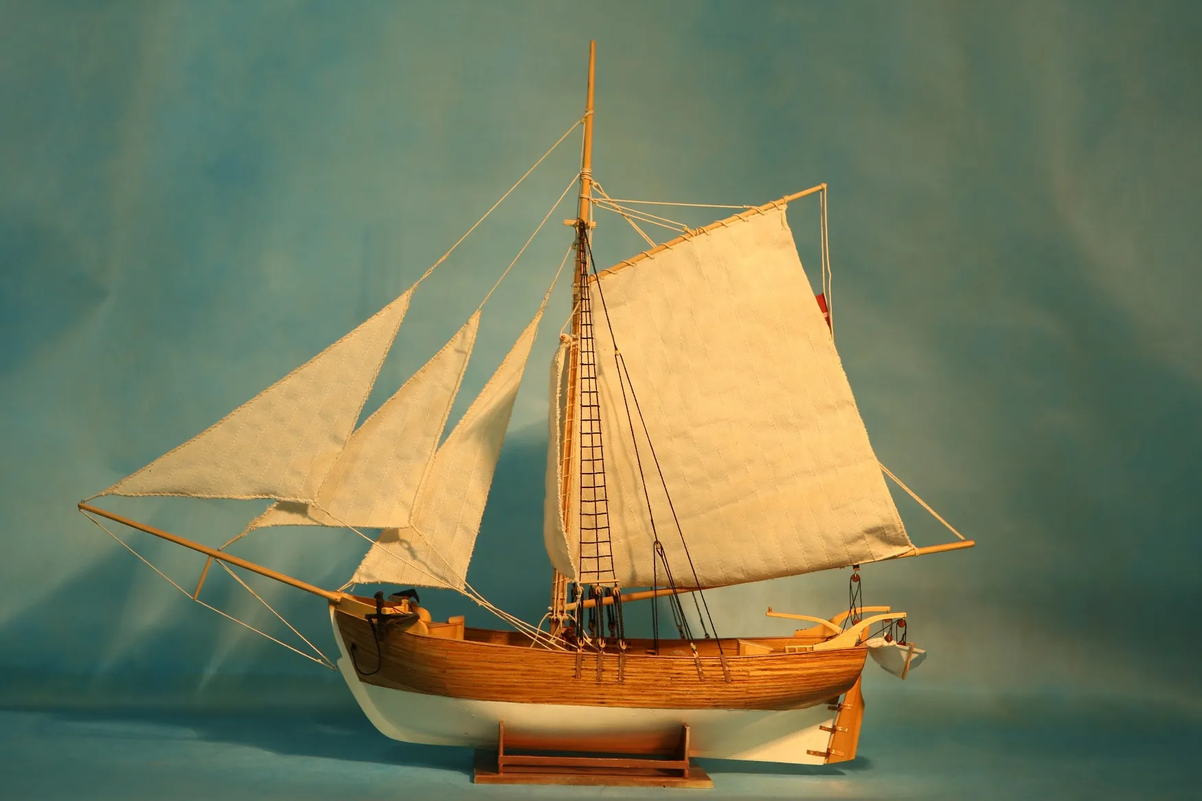 Модель корабля Скандинавская яхта - Верфь на Столе