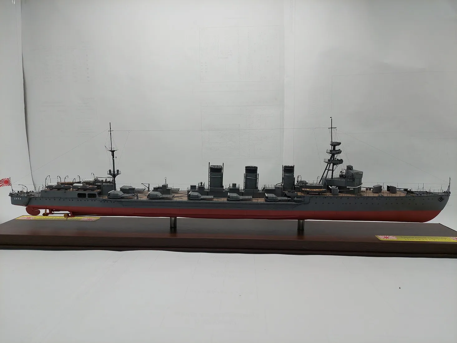 Модель корабля IJN «Kitakami» - Верфь на Столе